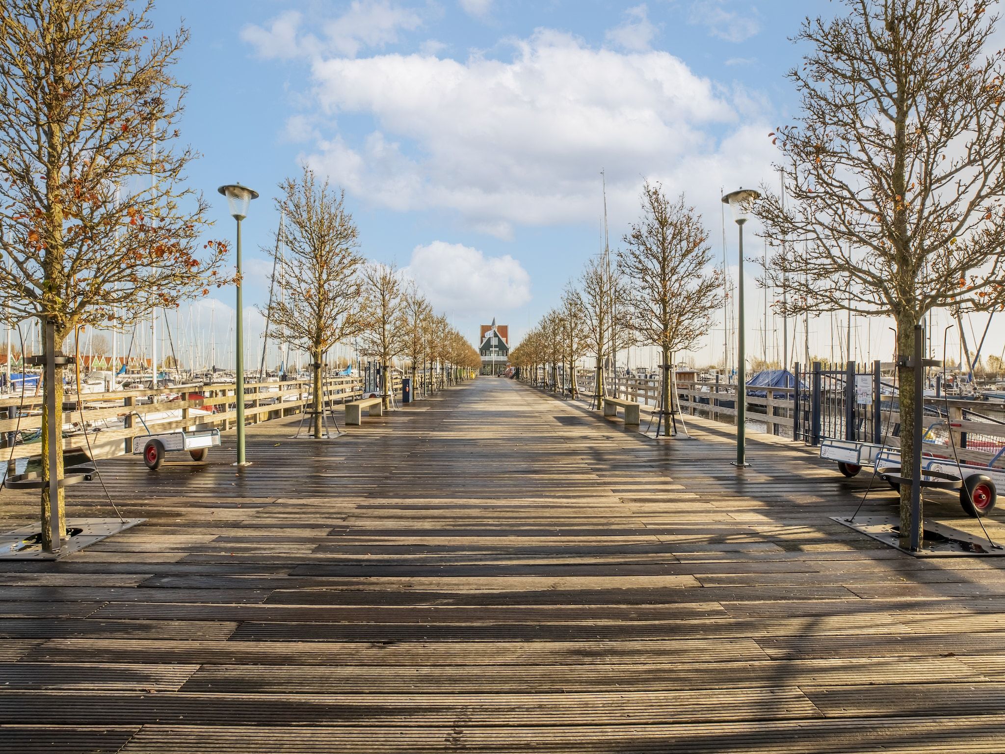 De omgeving van Marina Sunrise in Volendam