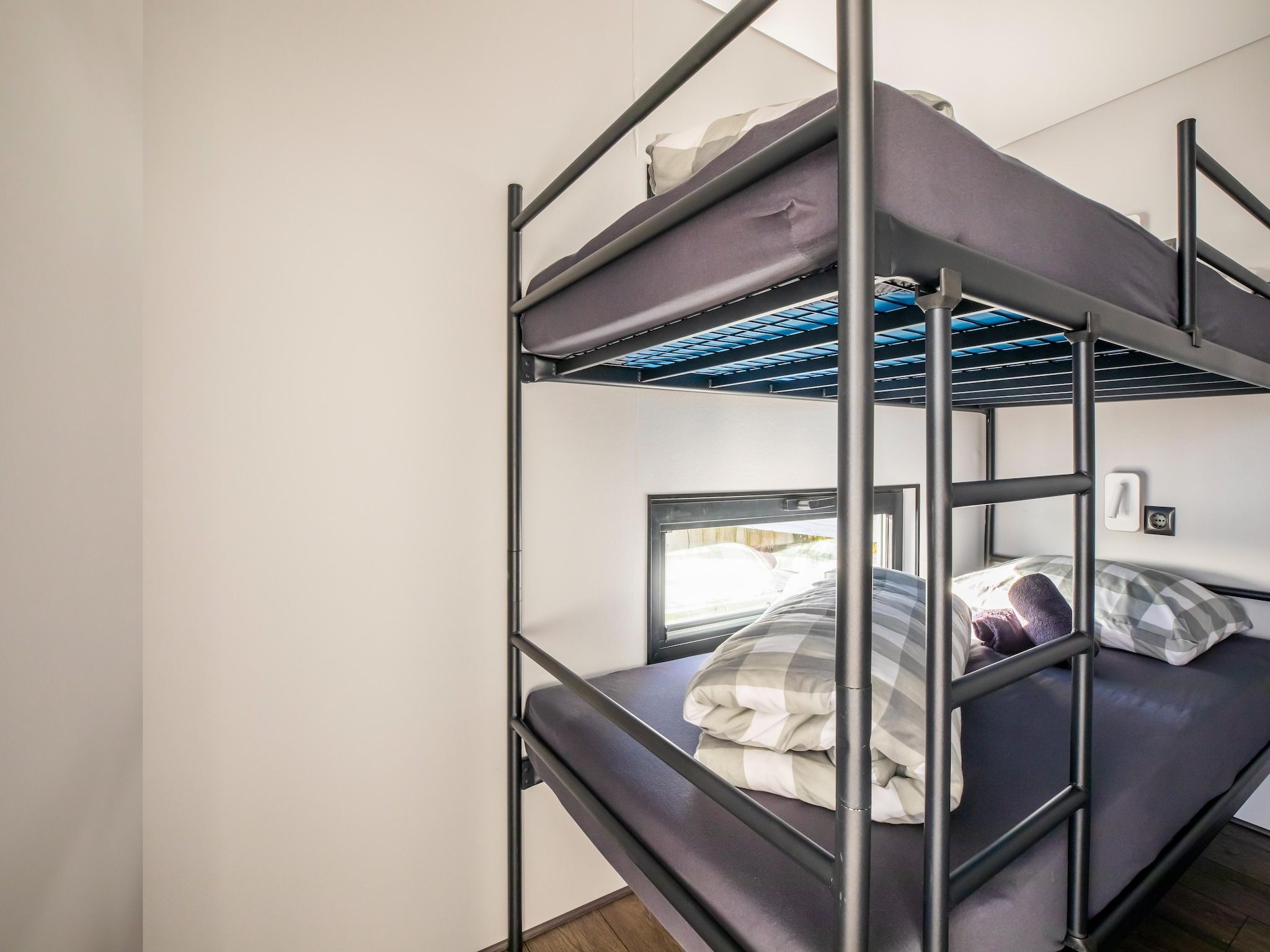 Een slaapkamer van Marina Sunrise in Volendam