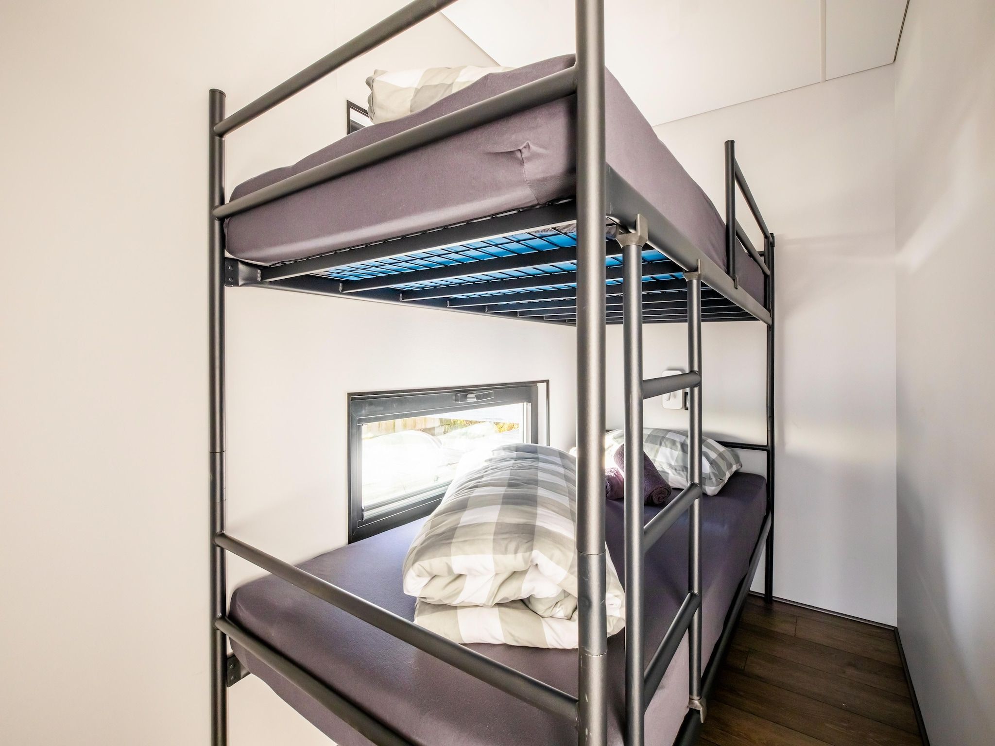 Een slaapkamer van Marina Sunrise in Volendam