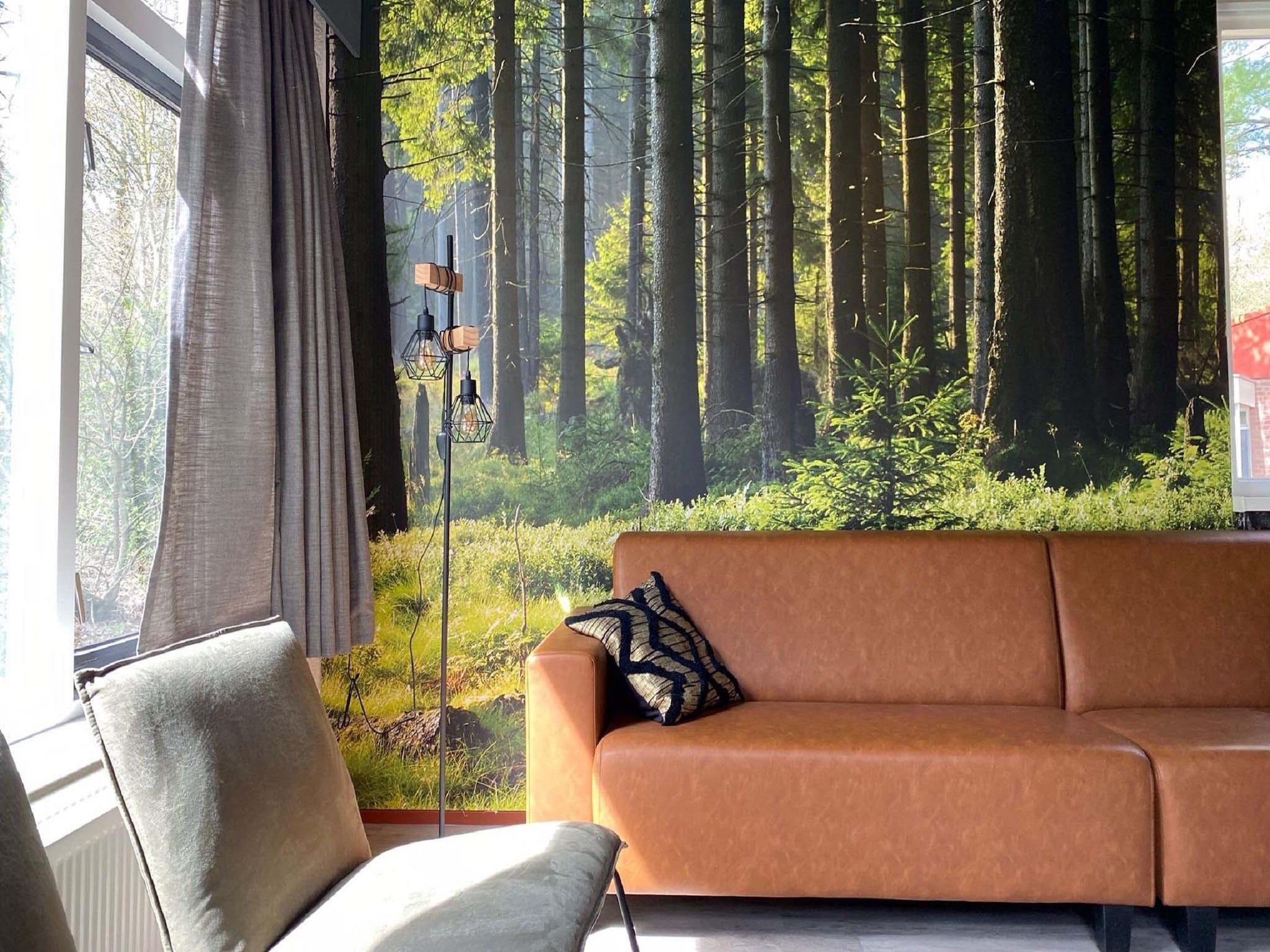 De woonkamer van Vakantiepark Weerterbergen 14 in Weert