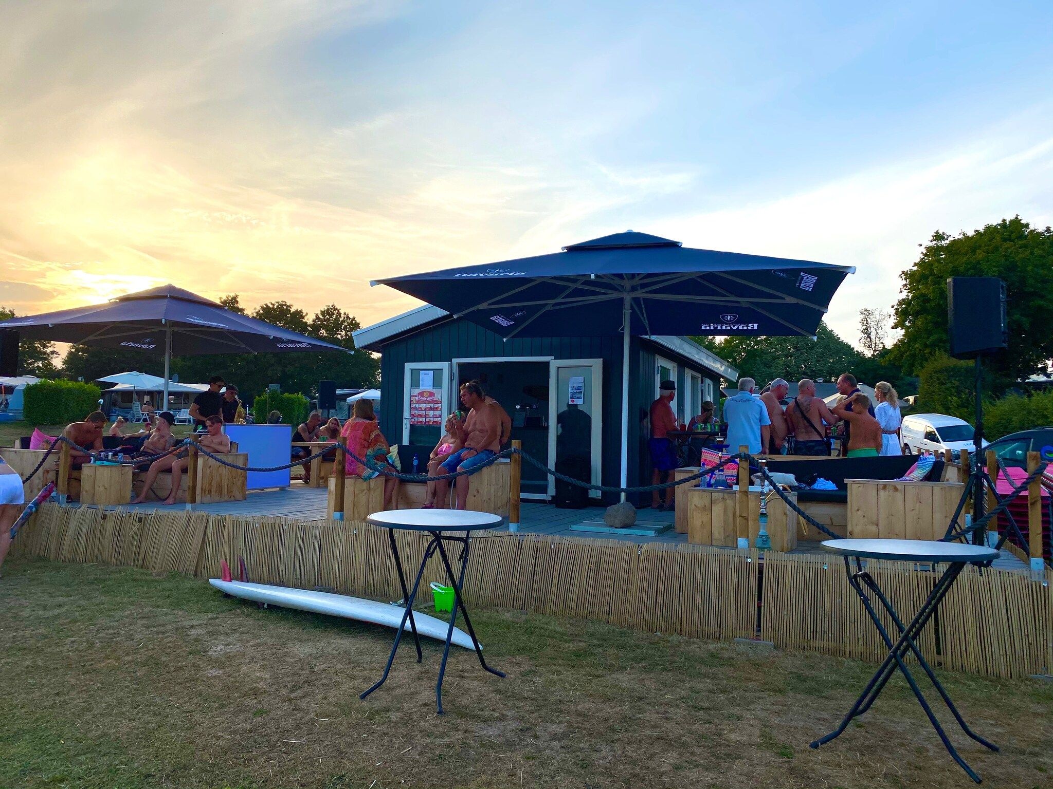 Parkfaciliteiten bij Recreatiepark Rhederlaagse Meren 9 in Lathum