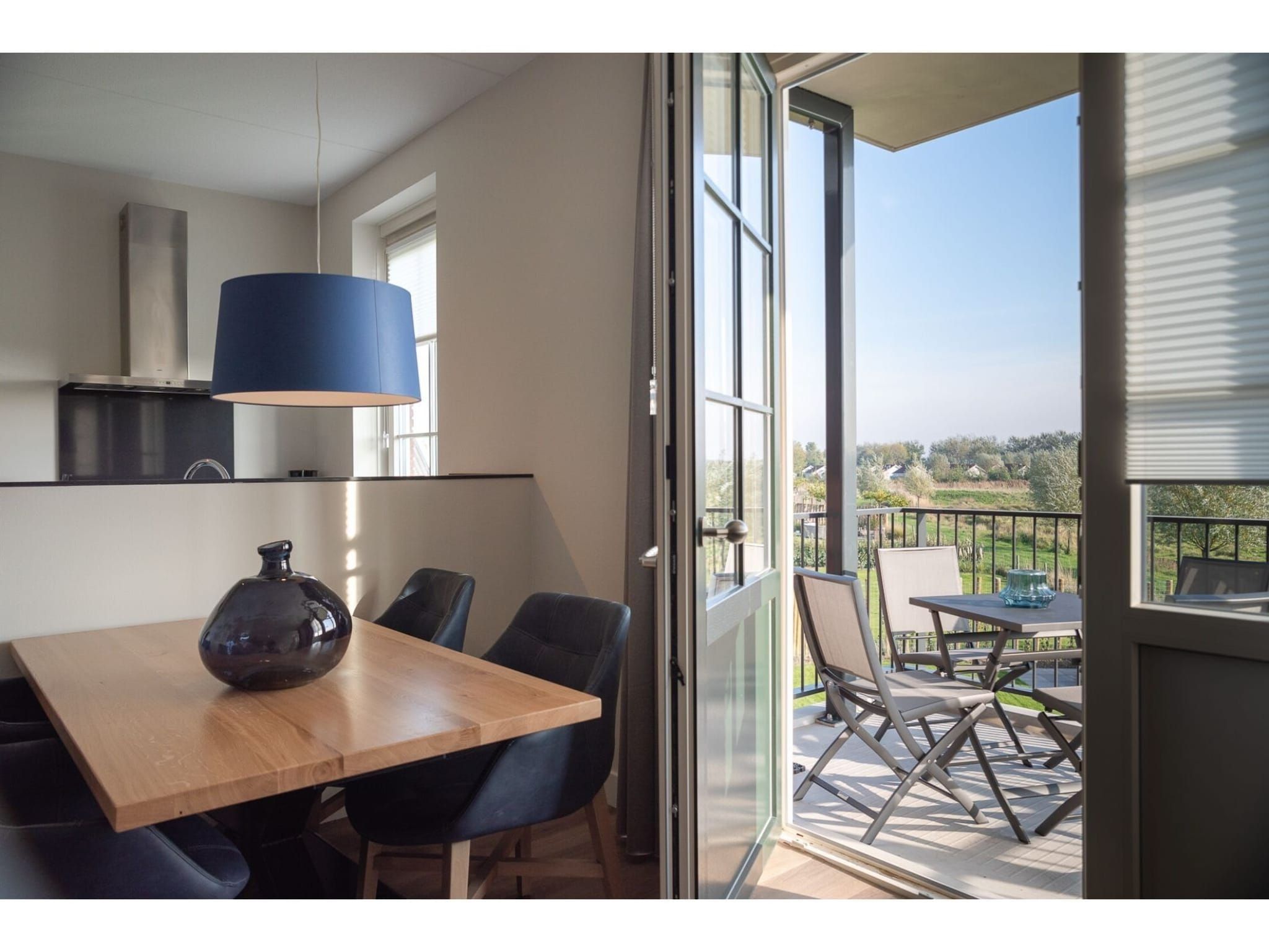 Het terras van Zeeuwse Parel Appartement 4 pers 1 bdk - 1 in Colijnsplaat