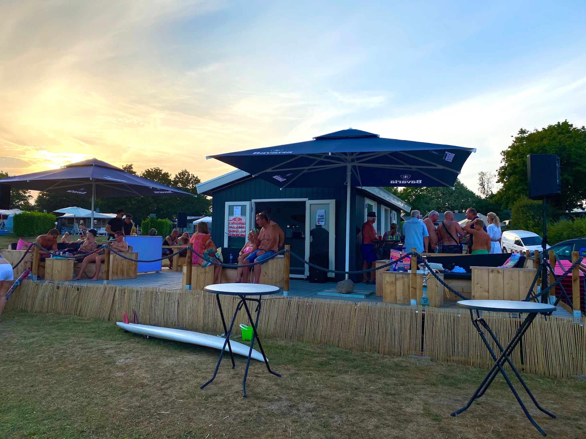 Parkfaciliteiten bij Recreatiepark Rhederlaagse Meren 4 in Lathum