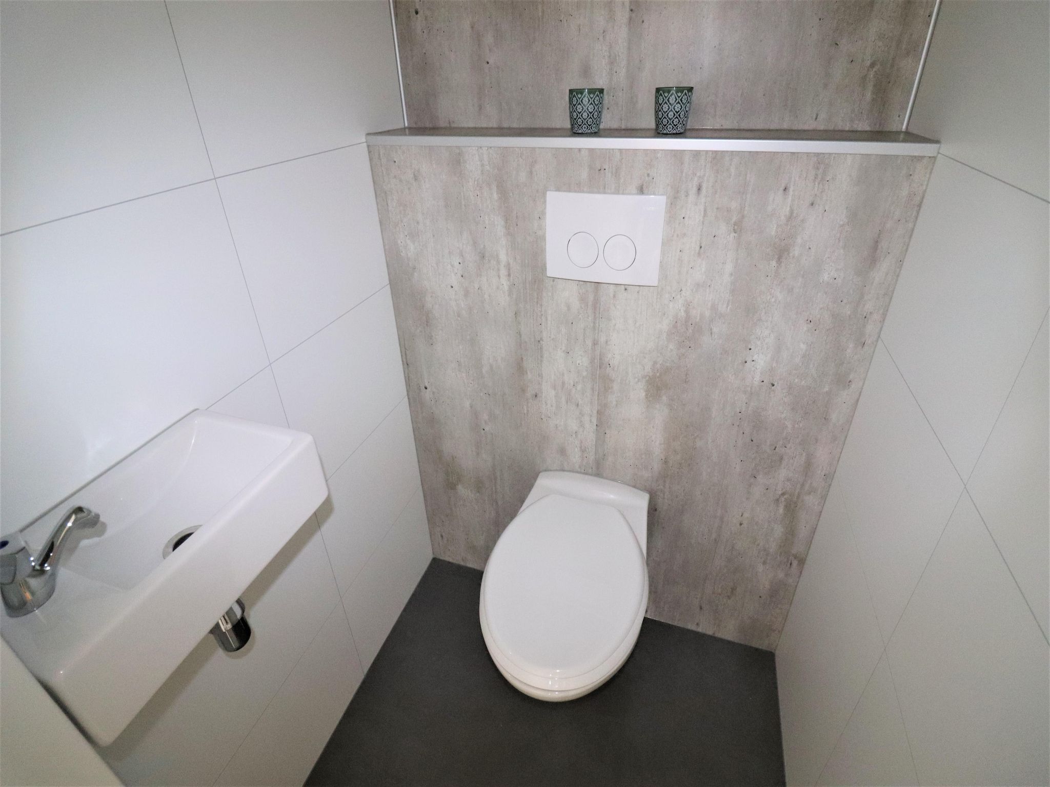 De badkamer van Wellness lodge Grutto 2p in Dalerveen