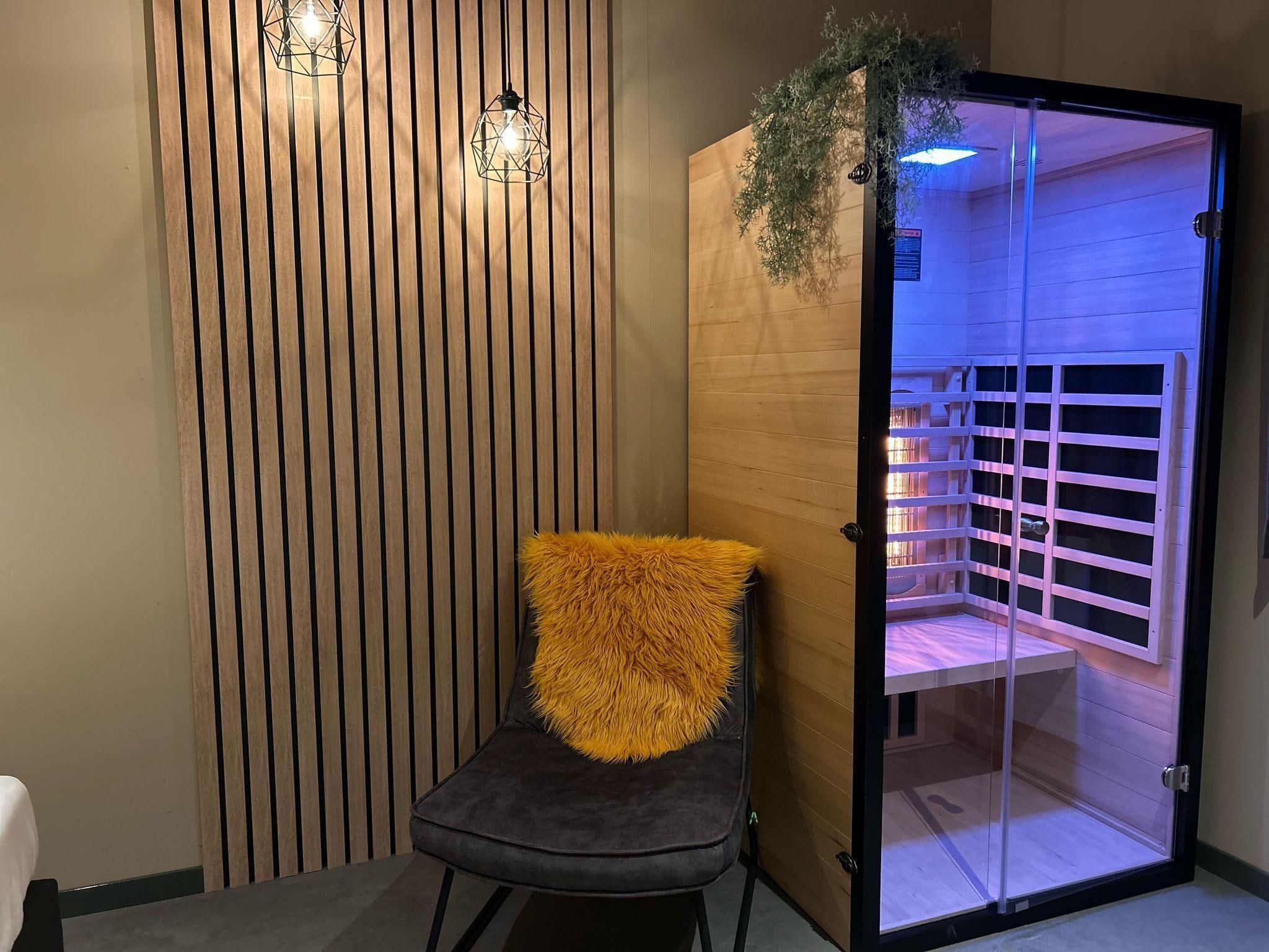Wellness bij Wellnesslodge Kievit 2p in Dalerveen