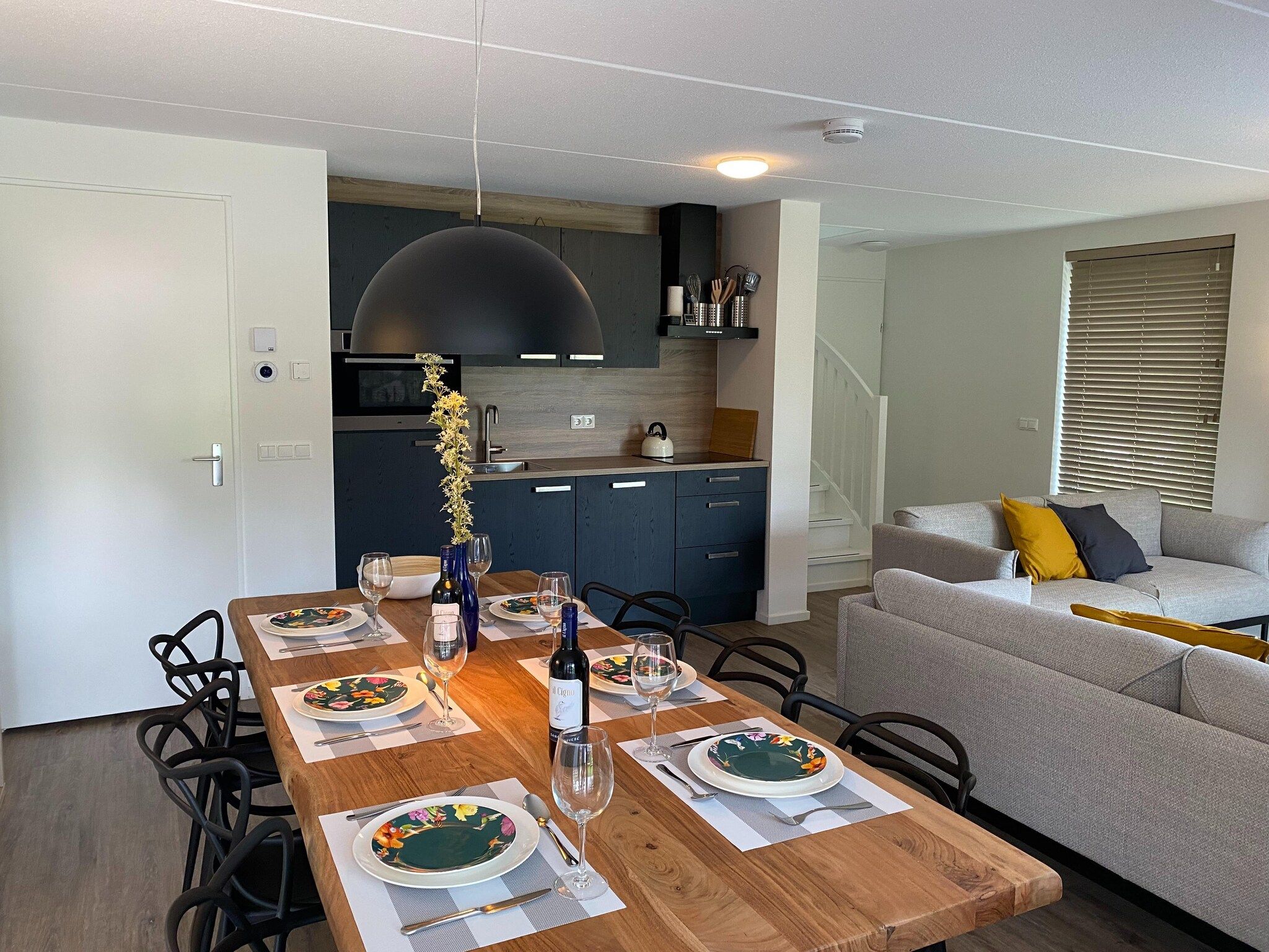 De keuken van Energievriendelijk 't Brummelhuus H556 in Lochem