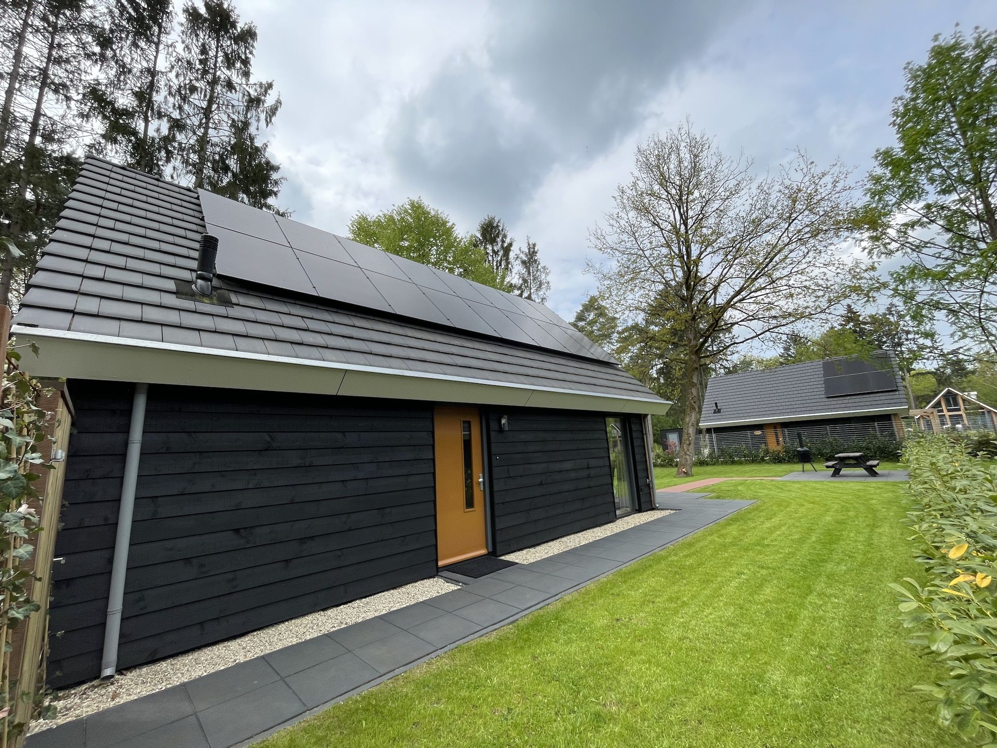 De buitenkant van Energievriendelijk 't Brummelhuus H556 in Lochem