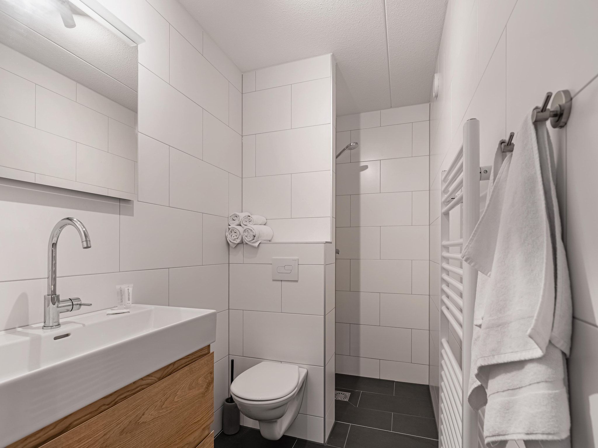 De badkamer van Boschhuis Boucle in Lochem