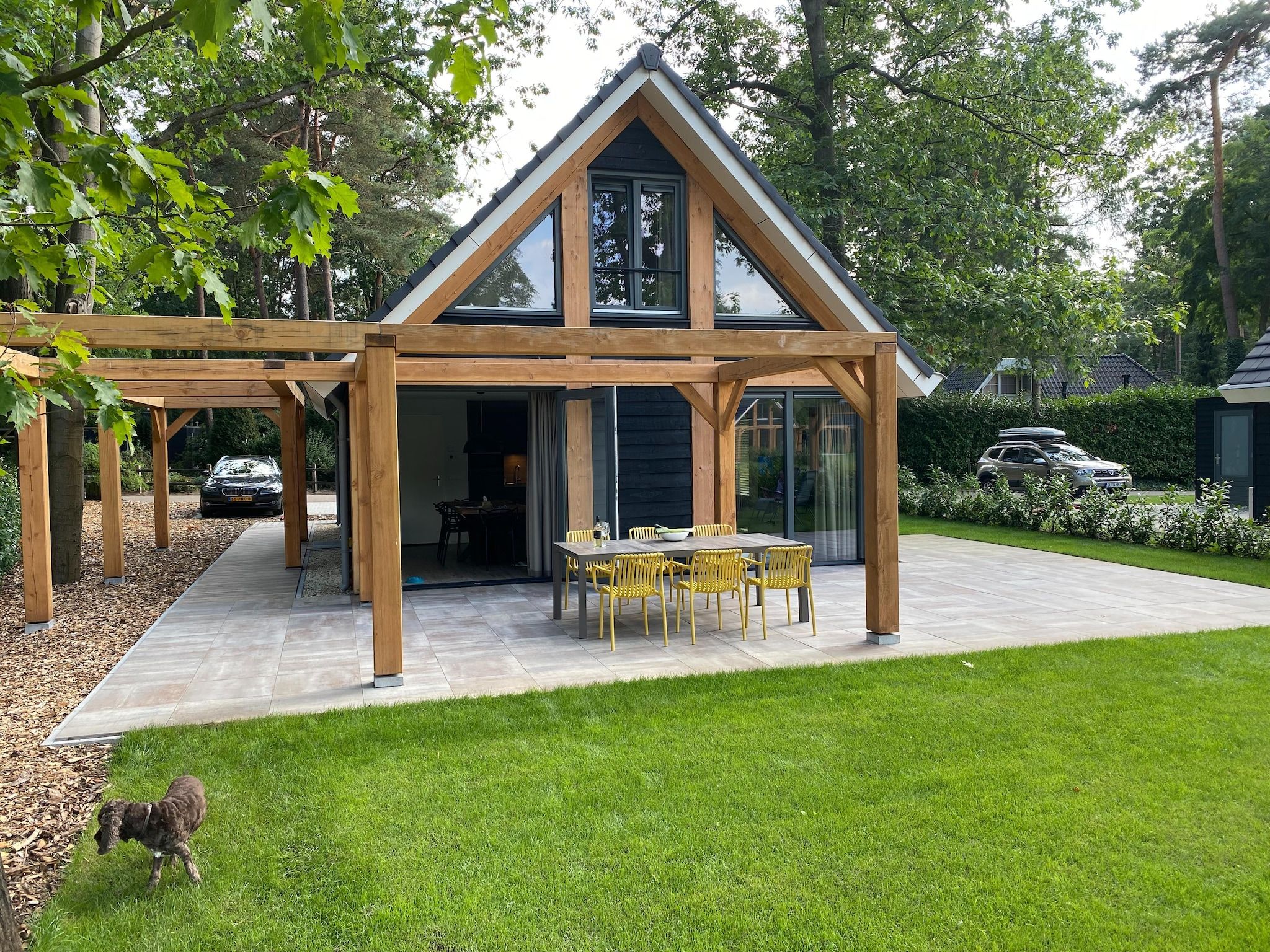 De buitenkant van Boschhuis Boucle in Lochem