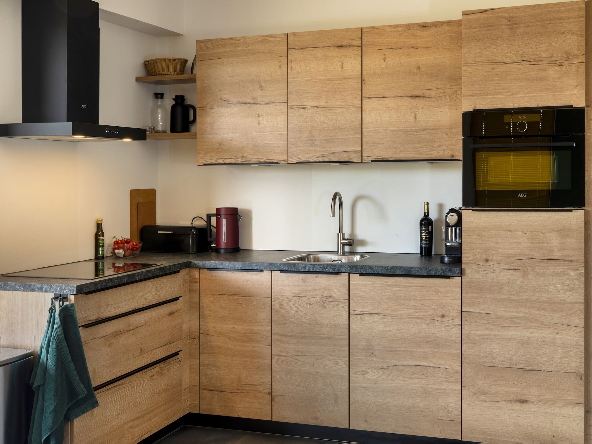 De keuken van Landgoed Eysinga State 5 in Sint Nicolaasga