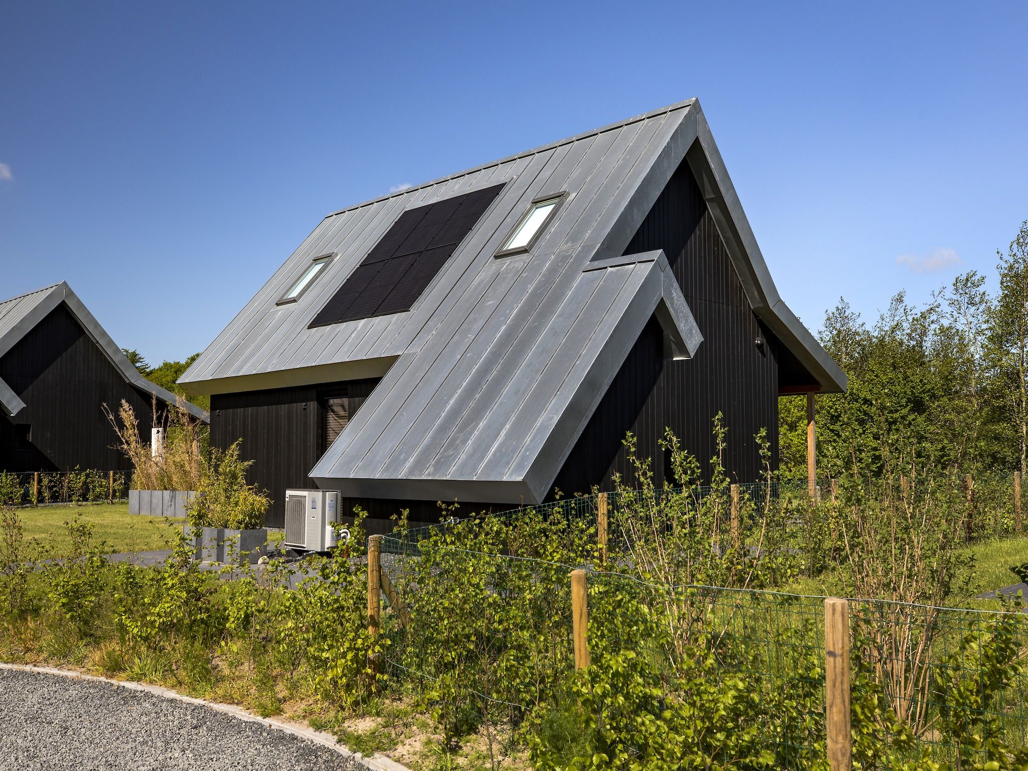 De buitenkant van Landgoed Eysinga State 5 in Sint Nicolaasga