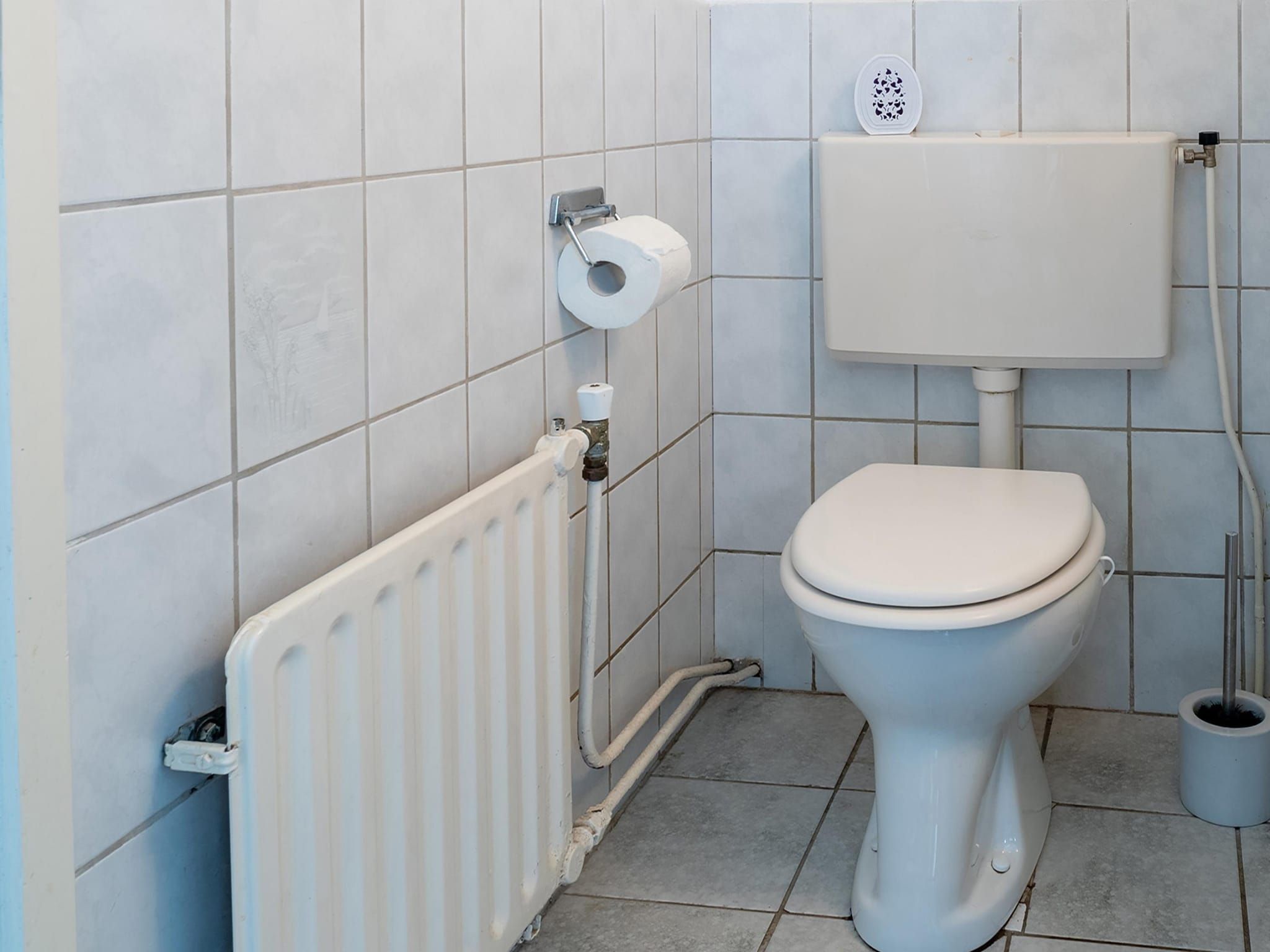 De badkamer van Vakantiehuis Heeg in Heeg