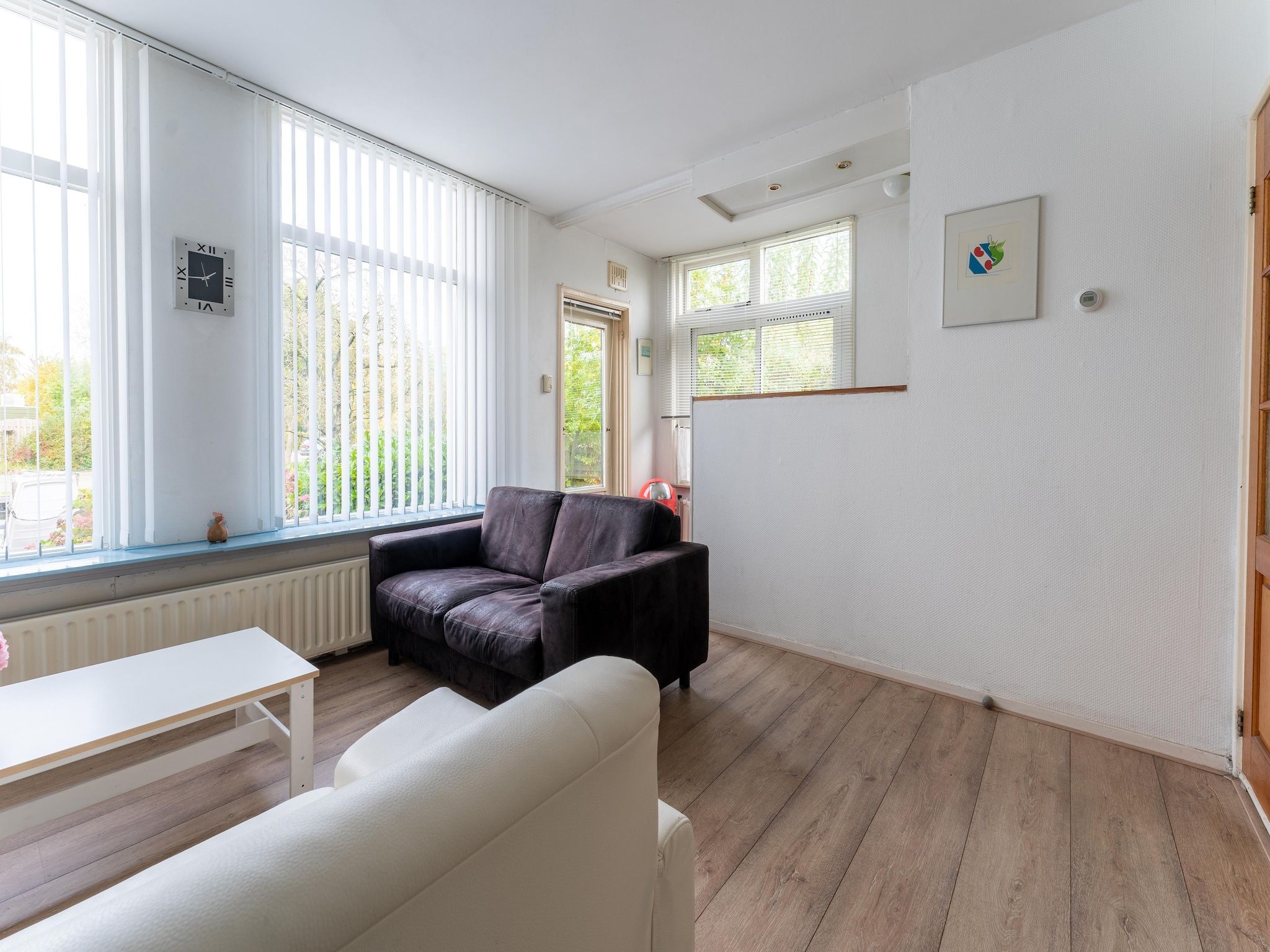 De woonkamer van Vakantiehuis Heeg in Heeg