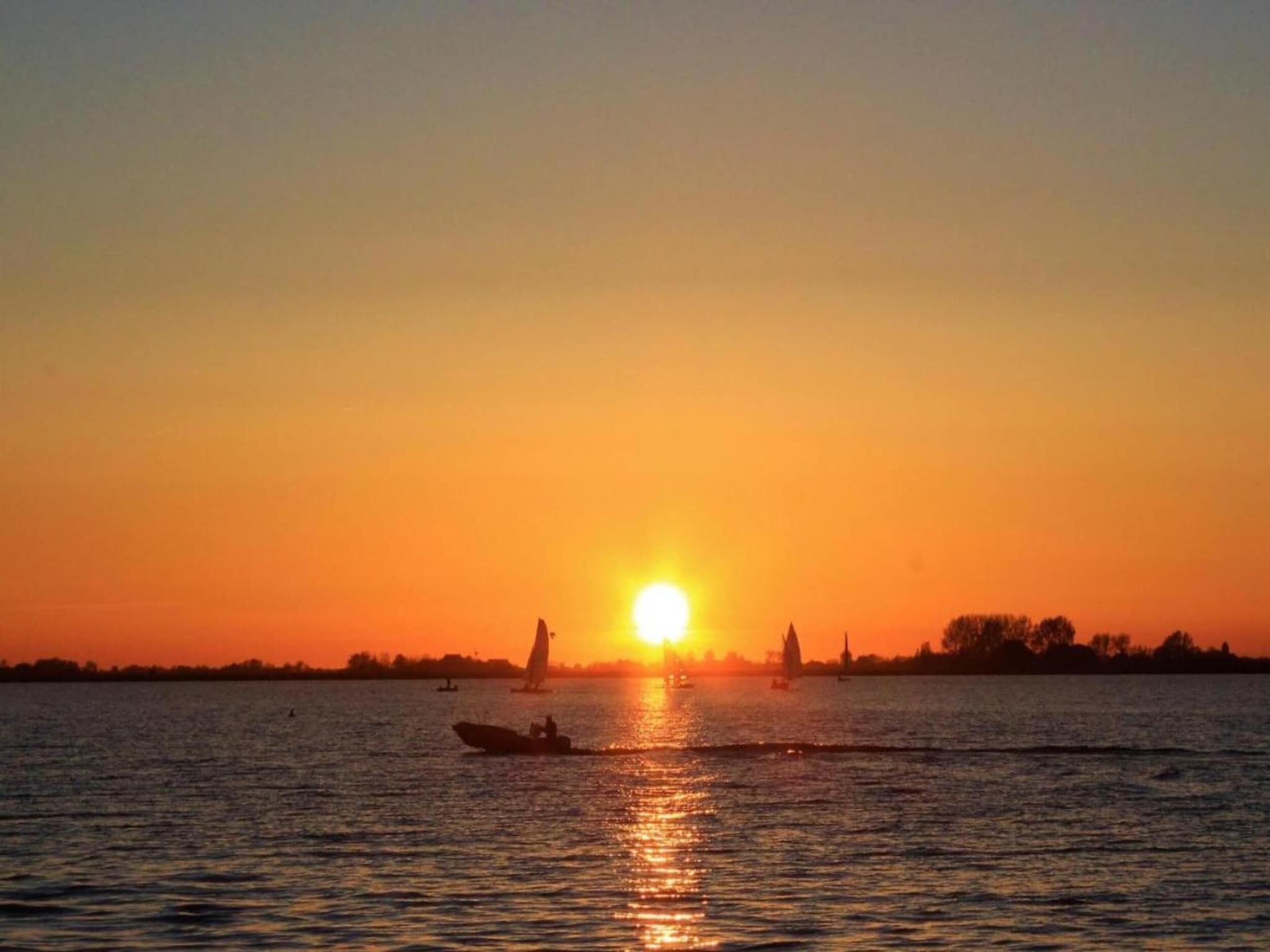 De omgeving van Vakantiehuis Heeg in Heeg