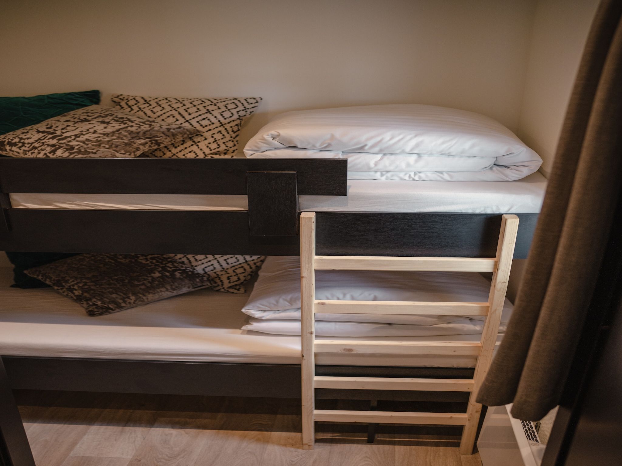 Een slaapkamer van MarinaPark Bad Nederrijn 5 in Maurik