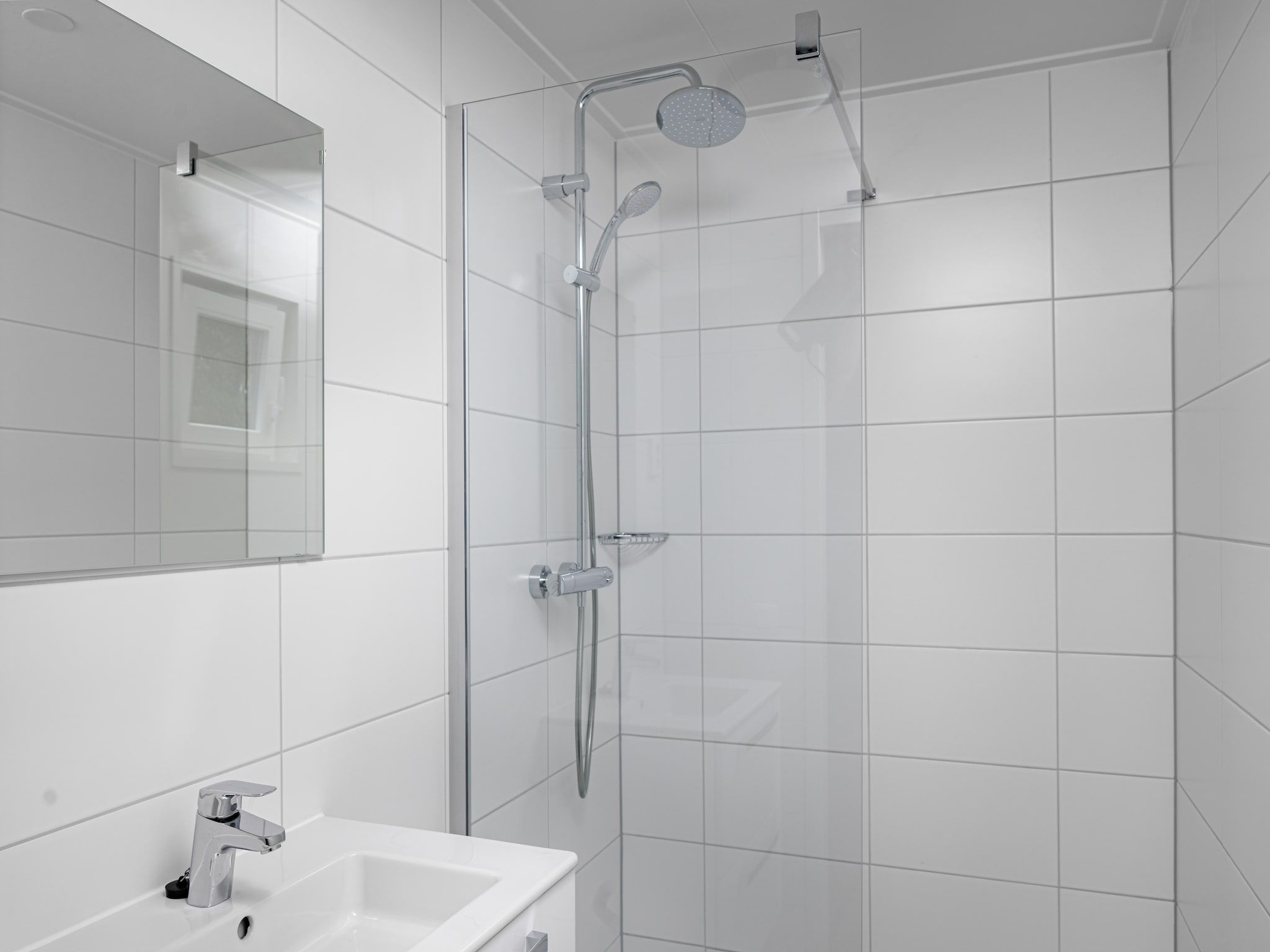 De badkamer van Vakantiepark Schaijk 9 in Schaijk