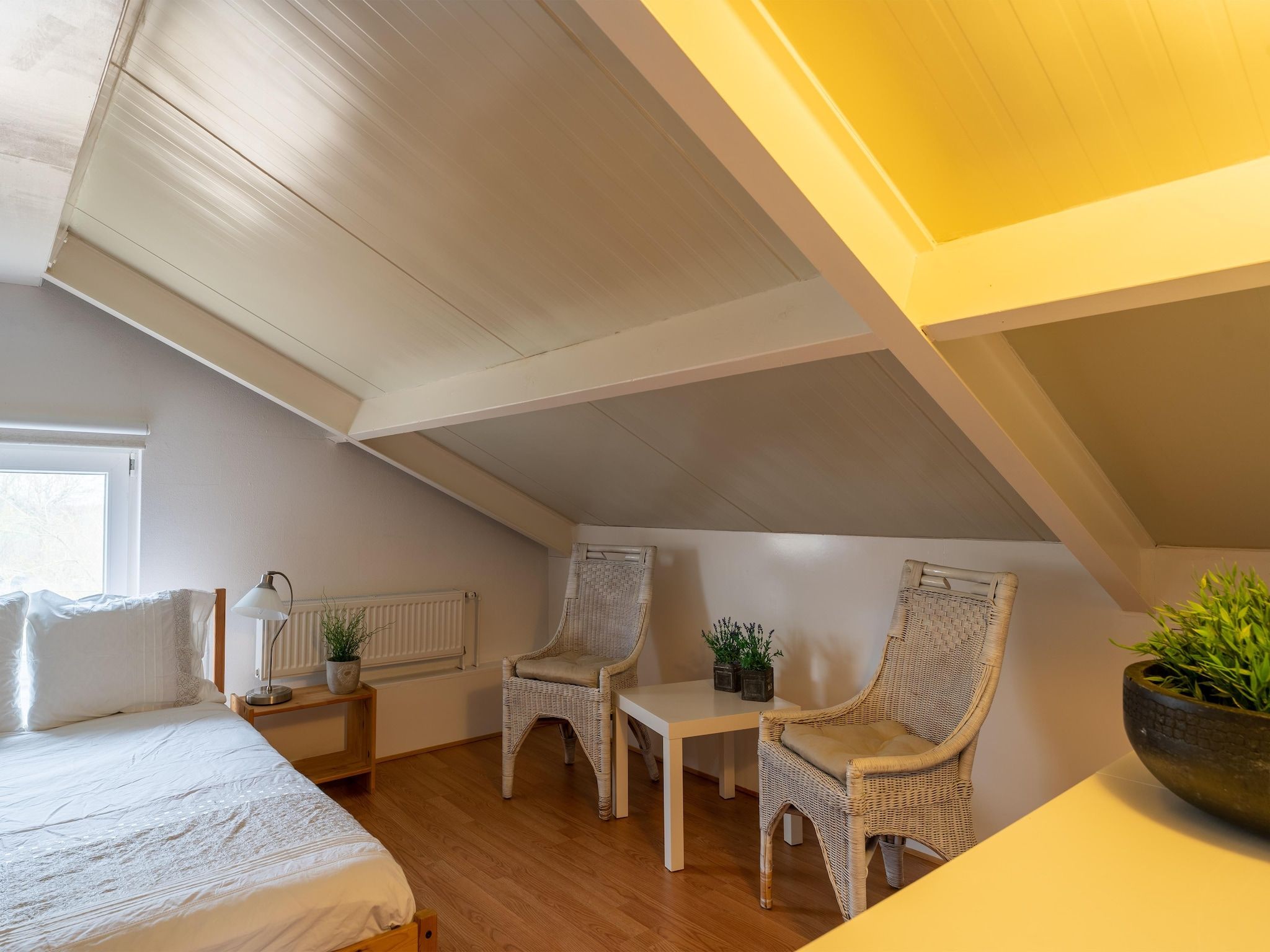 Een slaapkamer van Scheldeoord 70 in Baarland