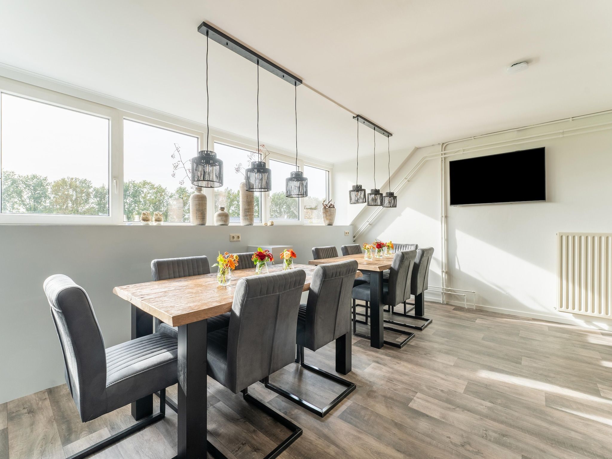 De eetkamer van Genieten in Silvolde II in Silvolde