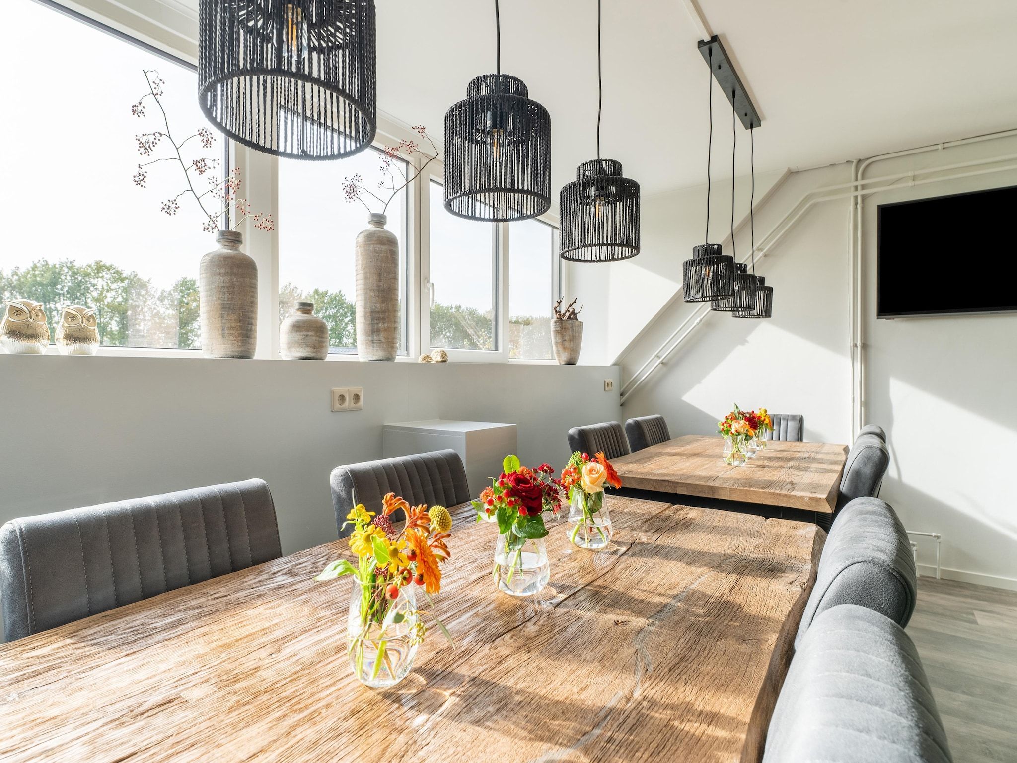 De eetkamer van Genieten in Silvolde II in Silvolde