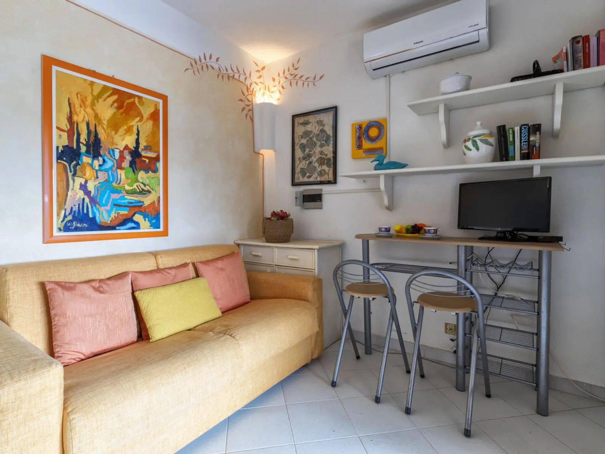 De woonkamer van  - @Leisure TEST HUIS in Amsterdam