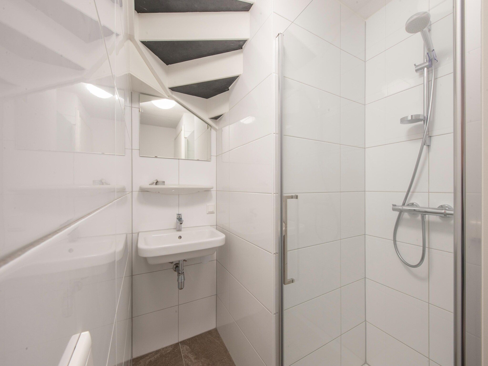 De badkamer van Vakantiepark De Heihorsten 6 in Someren