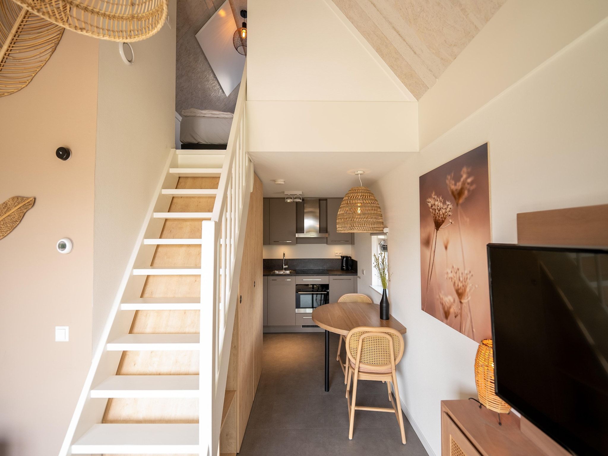 De woonkamer van Vakantiepark Zeebad 13 in Breskens