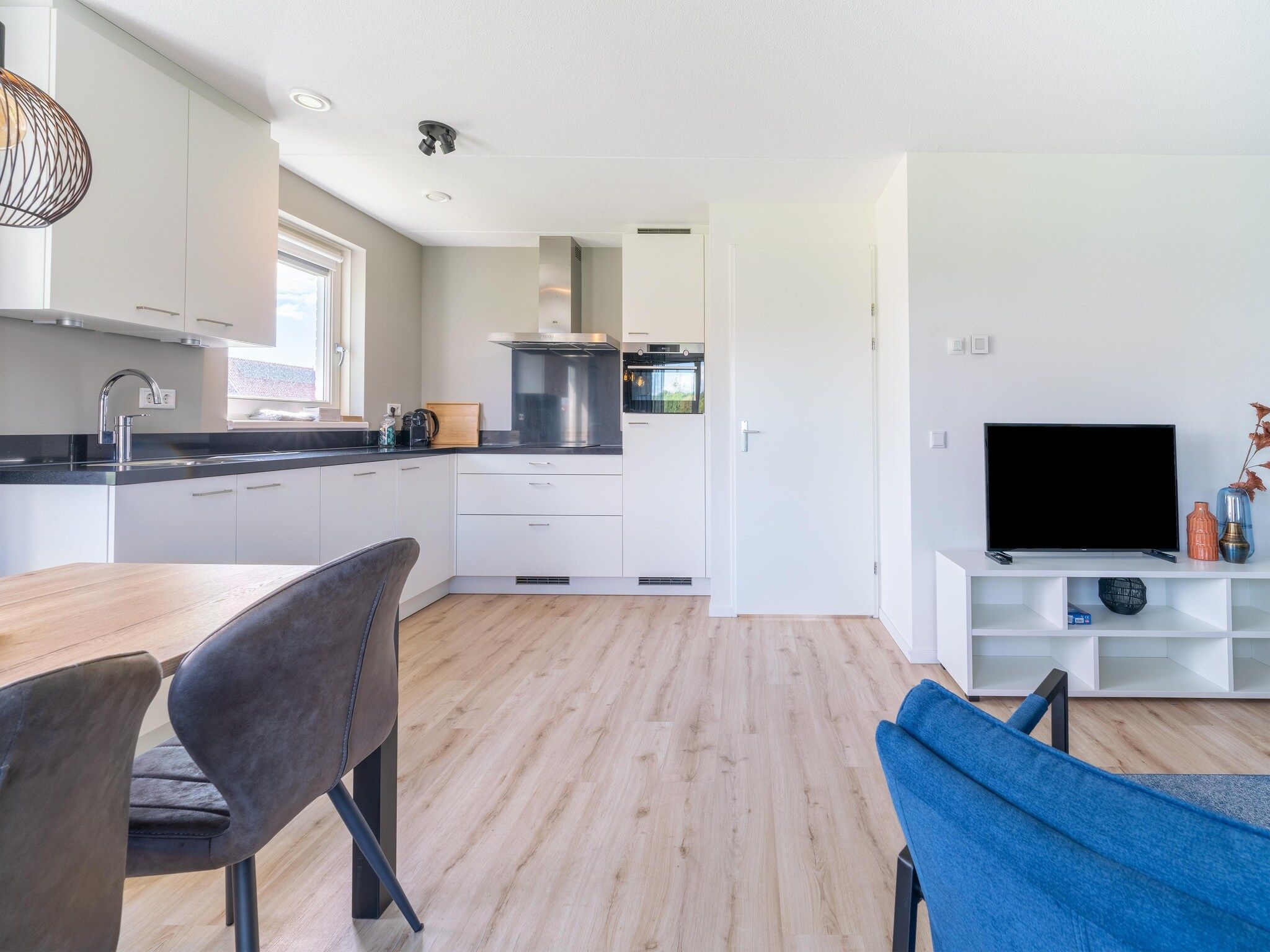 De keuken van De Scholekster Huis Nr 29 in Scherpenisse