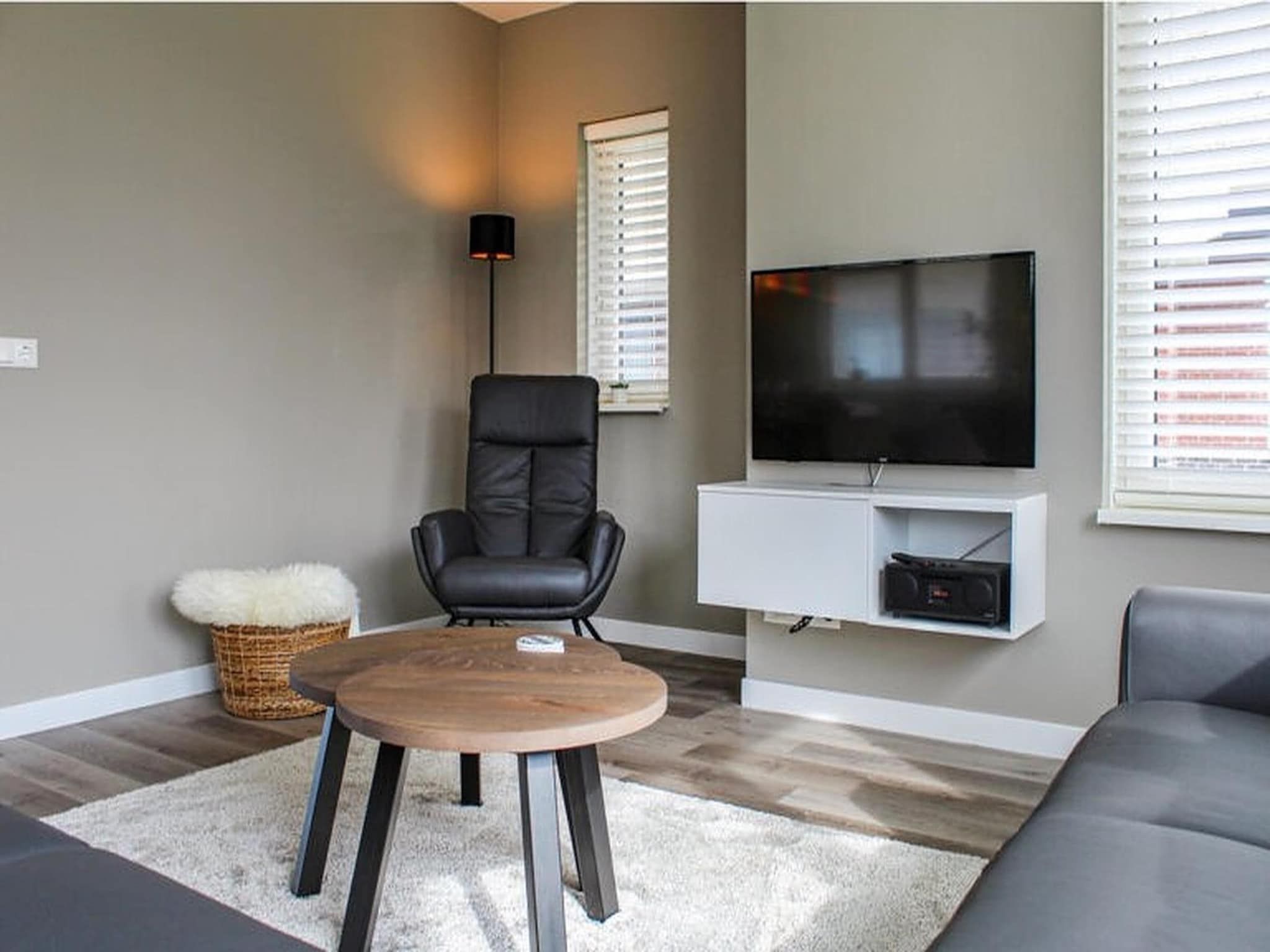 De woonkamer van Recreatiepark Idskenhuizen 2 in Idskenhuizen