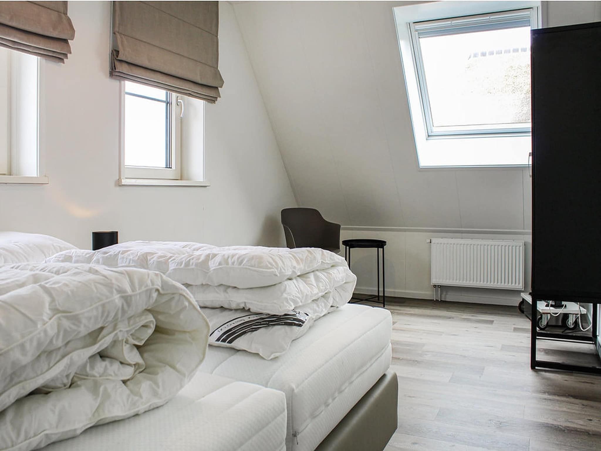 Een slaapkamer van Recreatiepark Idskenhuizen 2 in Idskenhuizen