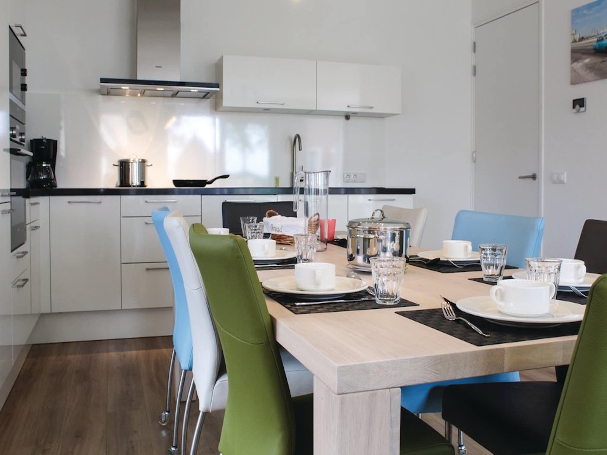 De keuken van Recreatiepark Idskenhuizen 3 in Idskenhuizen