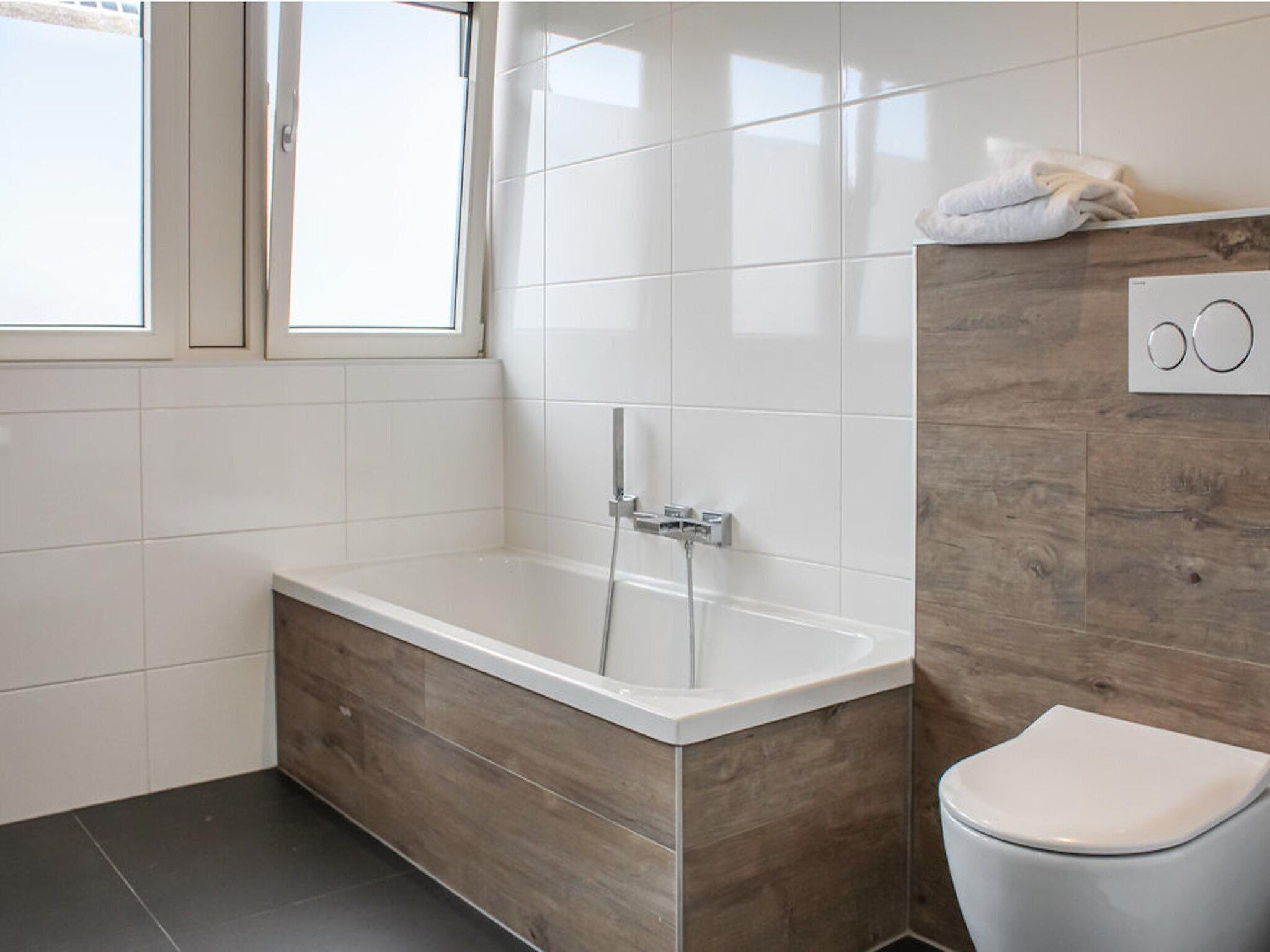 De badkamer van Recreatiepark Idskenhuizen 1 in Idskenhuizen