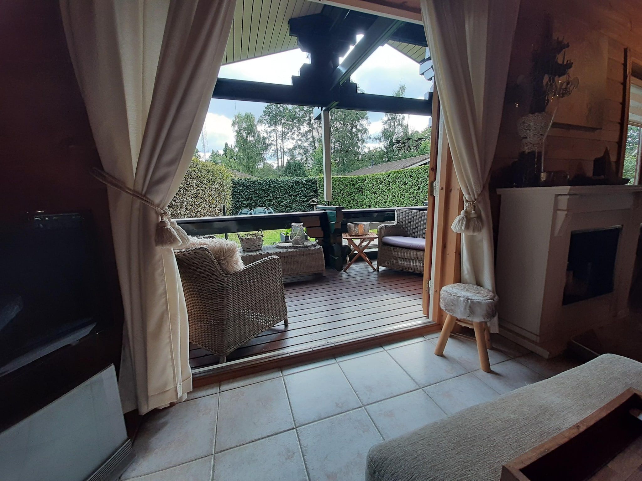 Het uitzicht vanaf Hulshorsterhout in Hulshorst