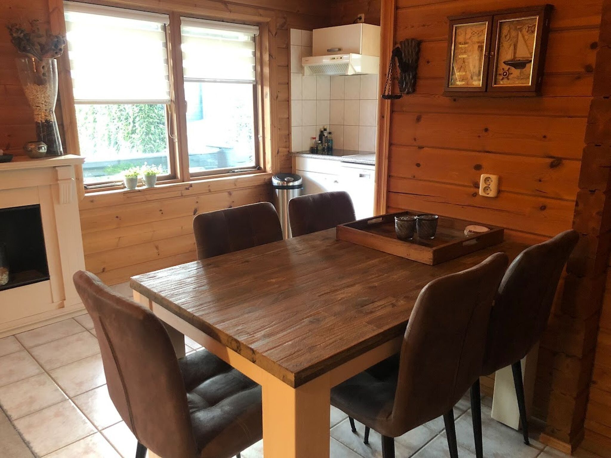 De woonkamer van Hulshorsterhout in Hulshorst