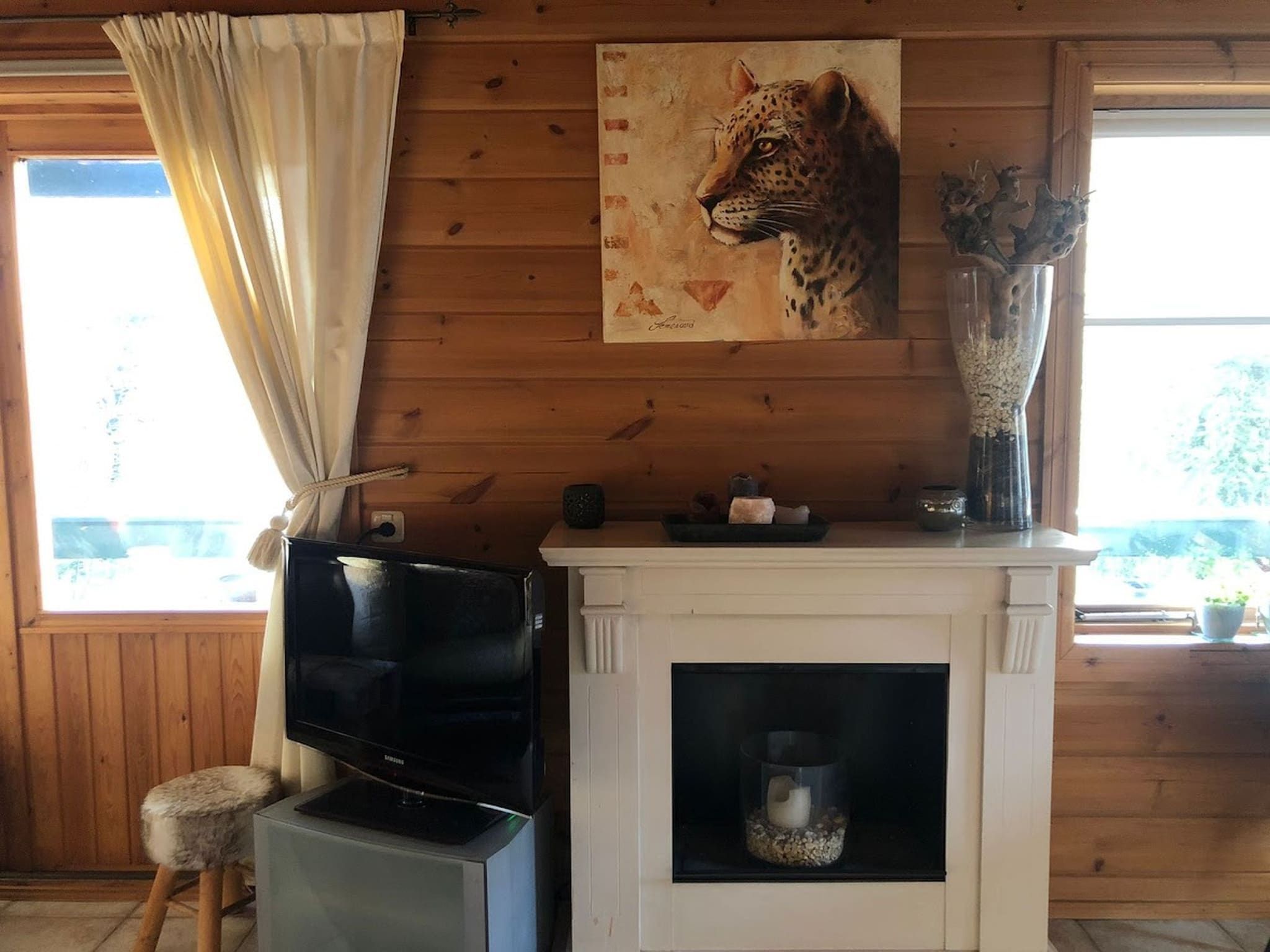 De woonkamer van Hulshorsterhout in Hulshorst