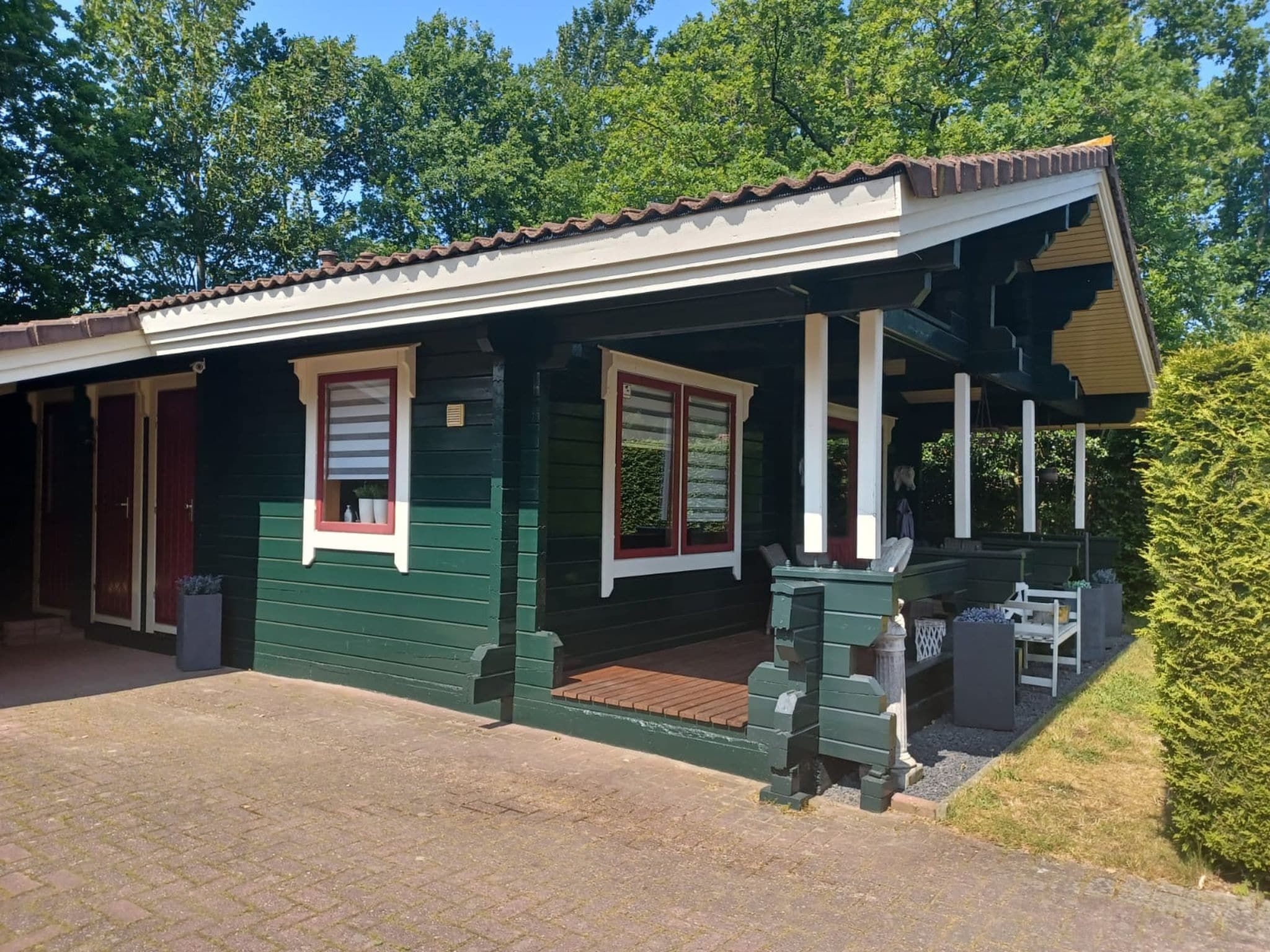 De buitenkant van Hulshorsterhout in Hulshorst