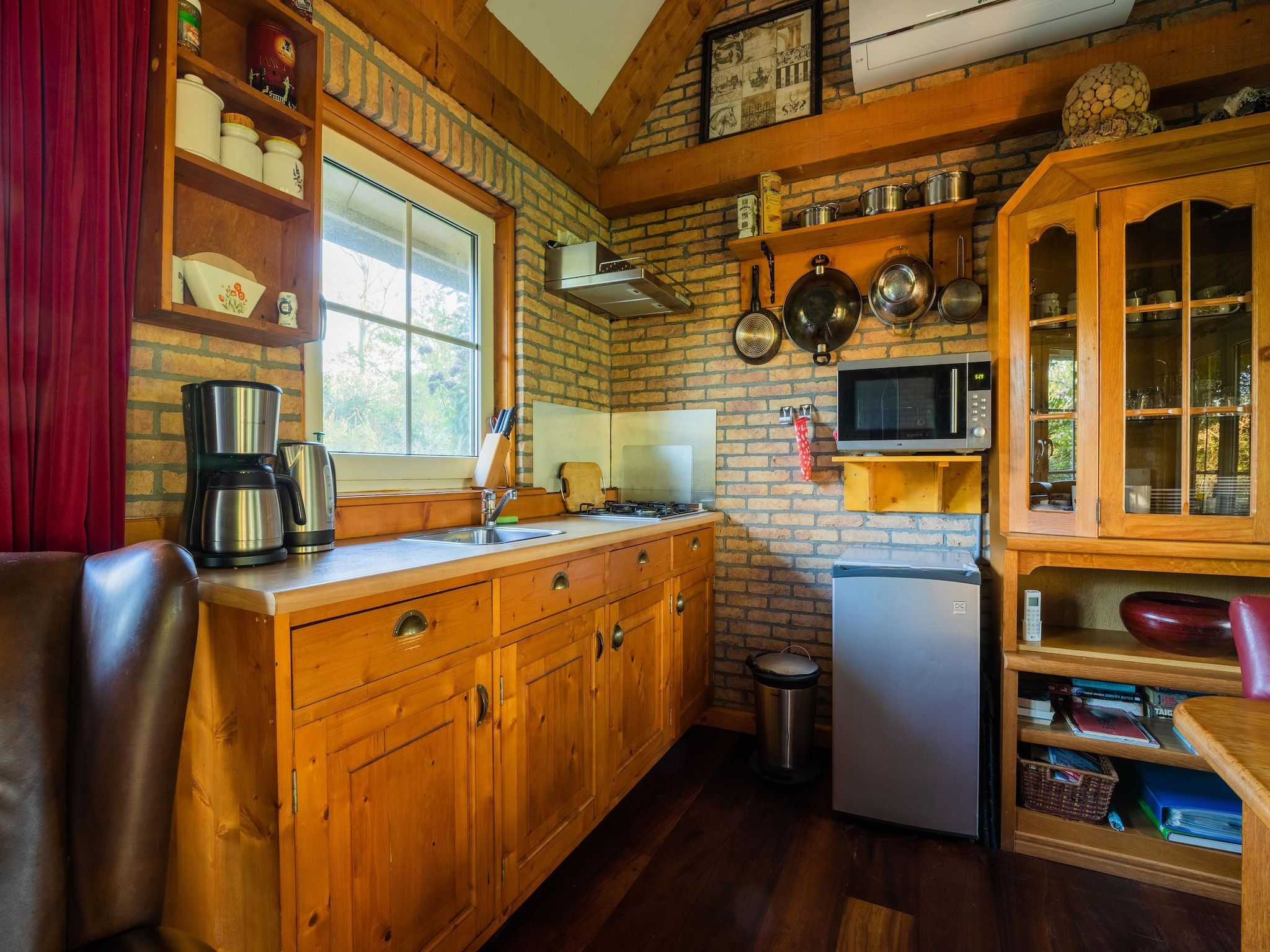 De keuken van Vakantiewoning Wijnaldum in Wijnaldum