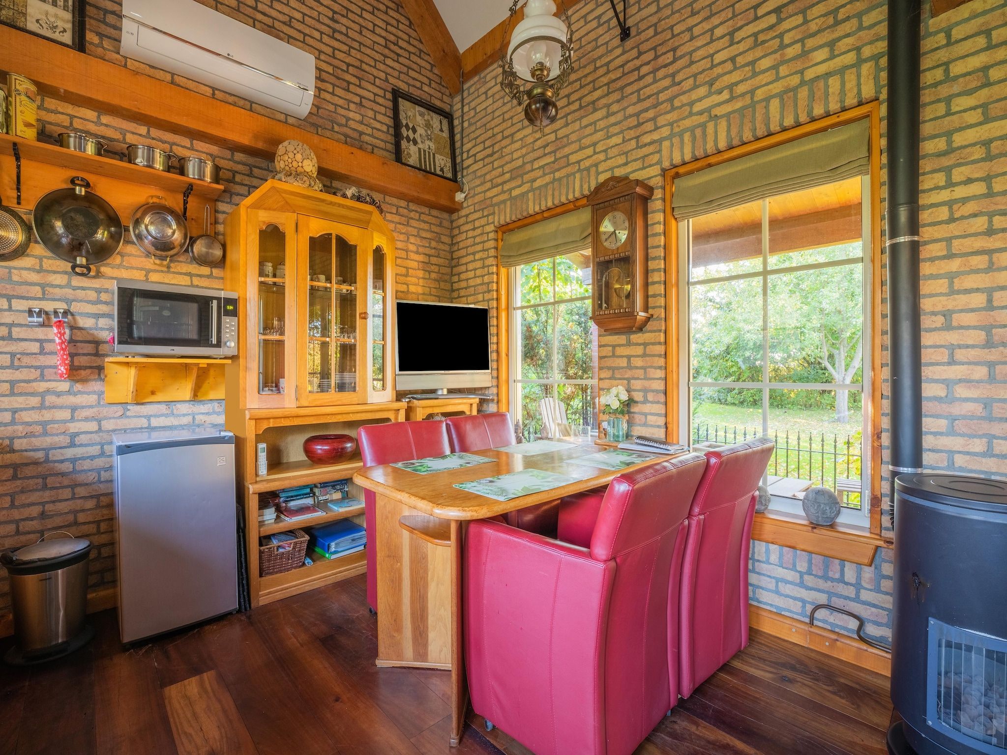 De woonkamer van Vakantiewoning Wijnaldum in Wijnaldum