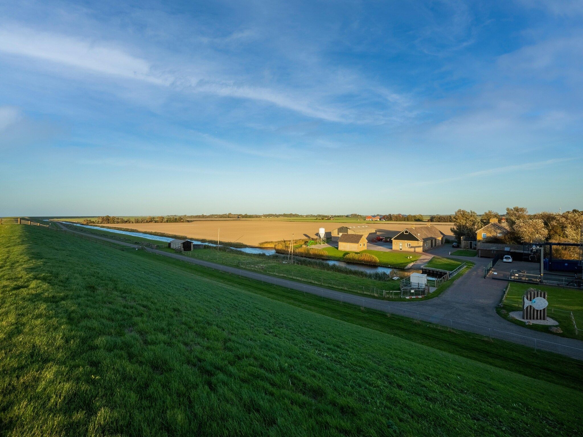 De omgeving van Vakantiewoning Wijnaldum in Wijnaldum