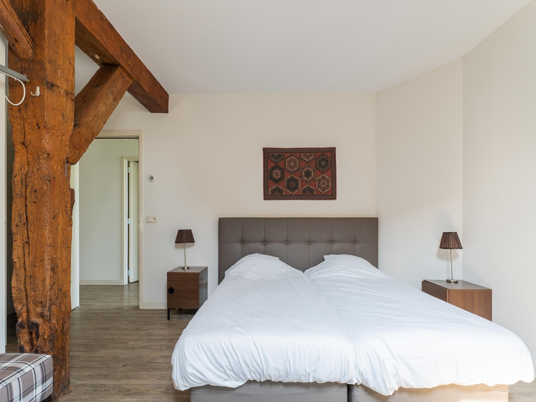 Een slaapkamer van The Old Farmhouse in Montfoort