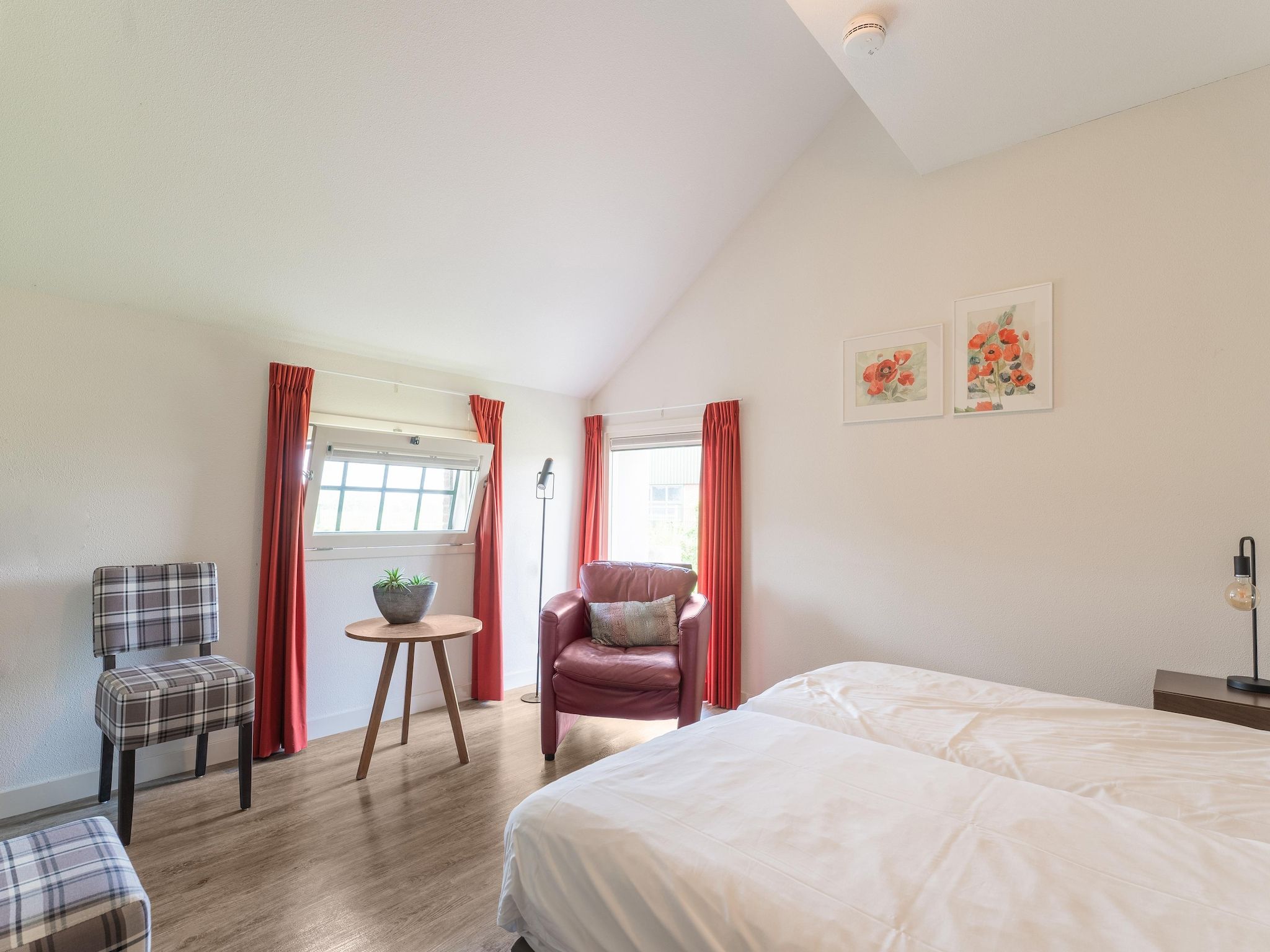 Een slaapkamer van The Old Farmhouse in Montfoort