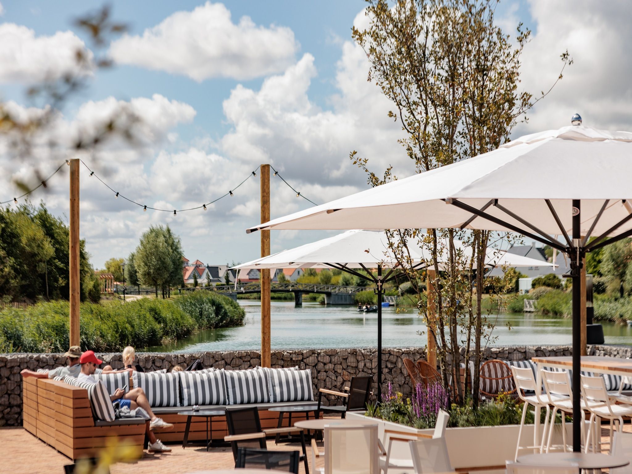 Parkfaciliteiten bij Noordzee Résidence Cadzand-Bad 21 in Cadzand-Bad