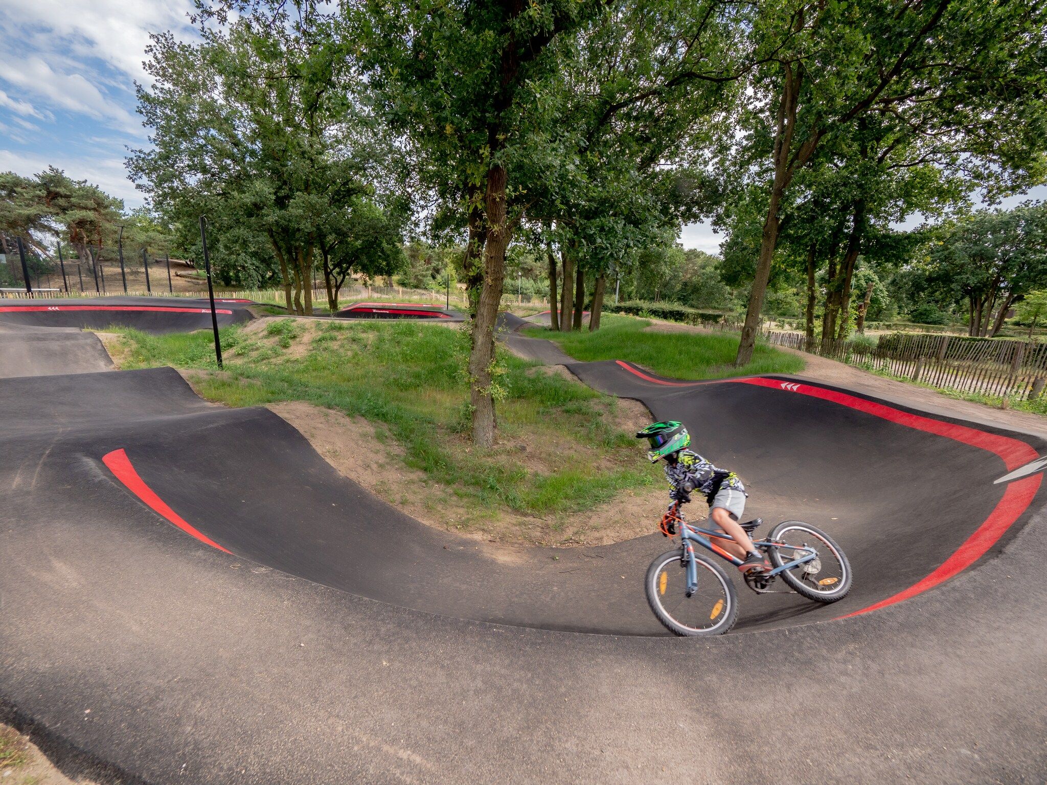 Parkfaciliteiten bij Vakantiepark Leukermeer 4 in Well