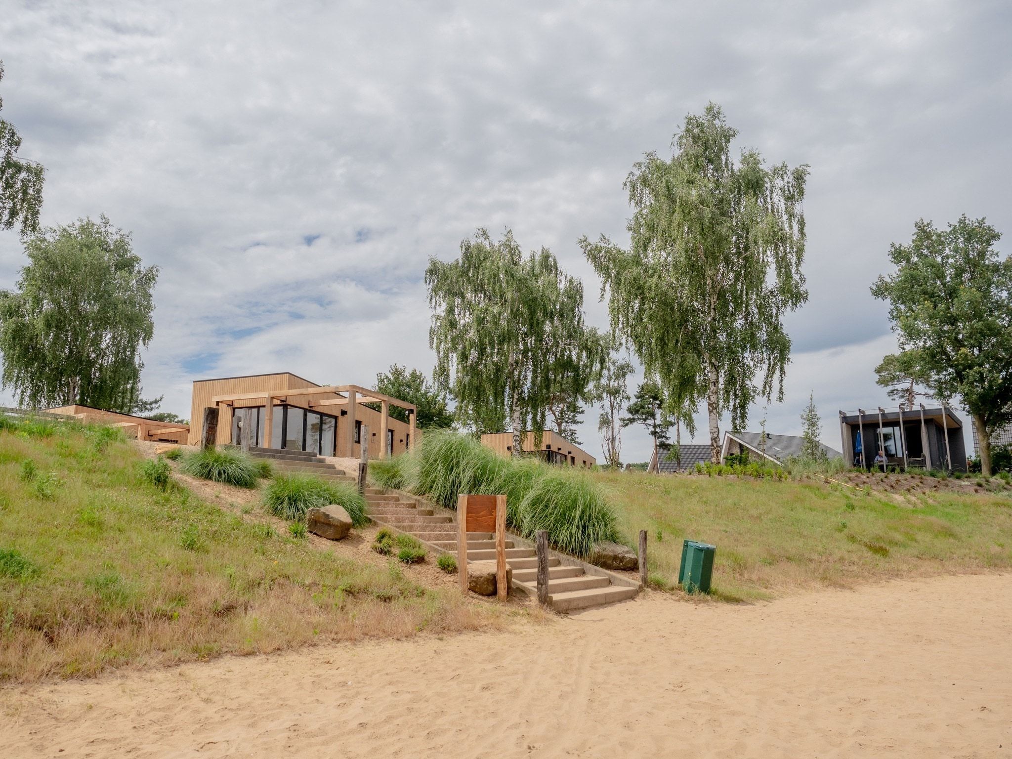 De buitenkant van Vakantiepark Leukermeer 7 in Well