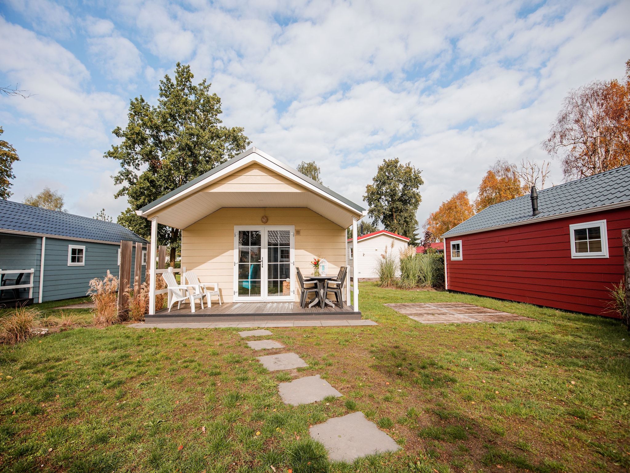 De buitenkant van Vakantiepark Leukermeer 11 in Well