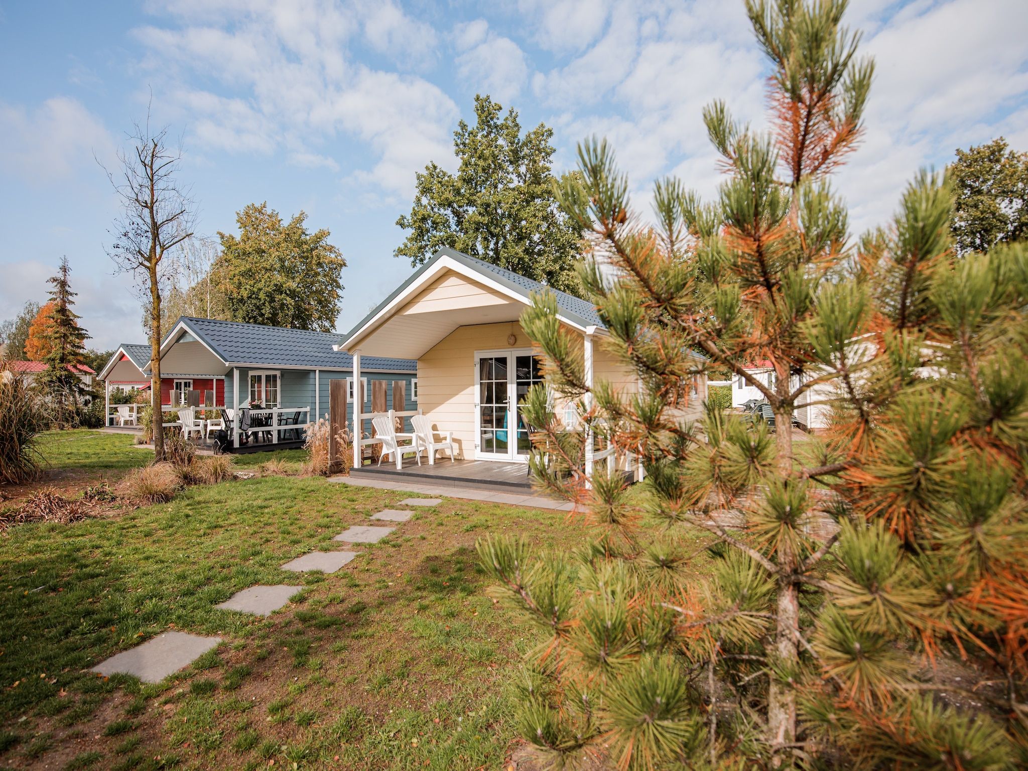 De buitenkant van Vakantiepark Leukermeer 11 in Well