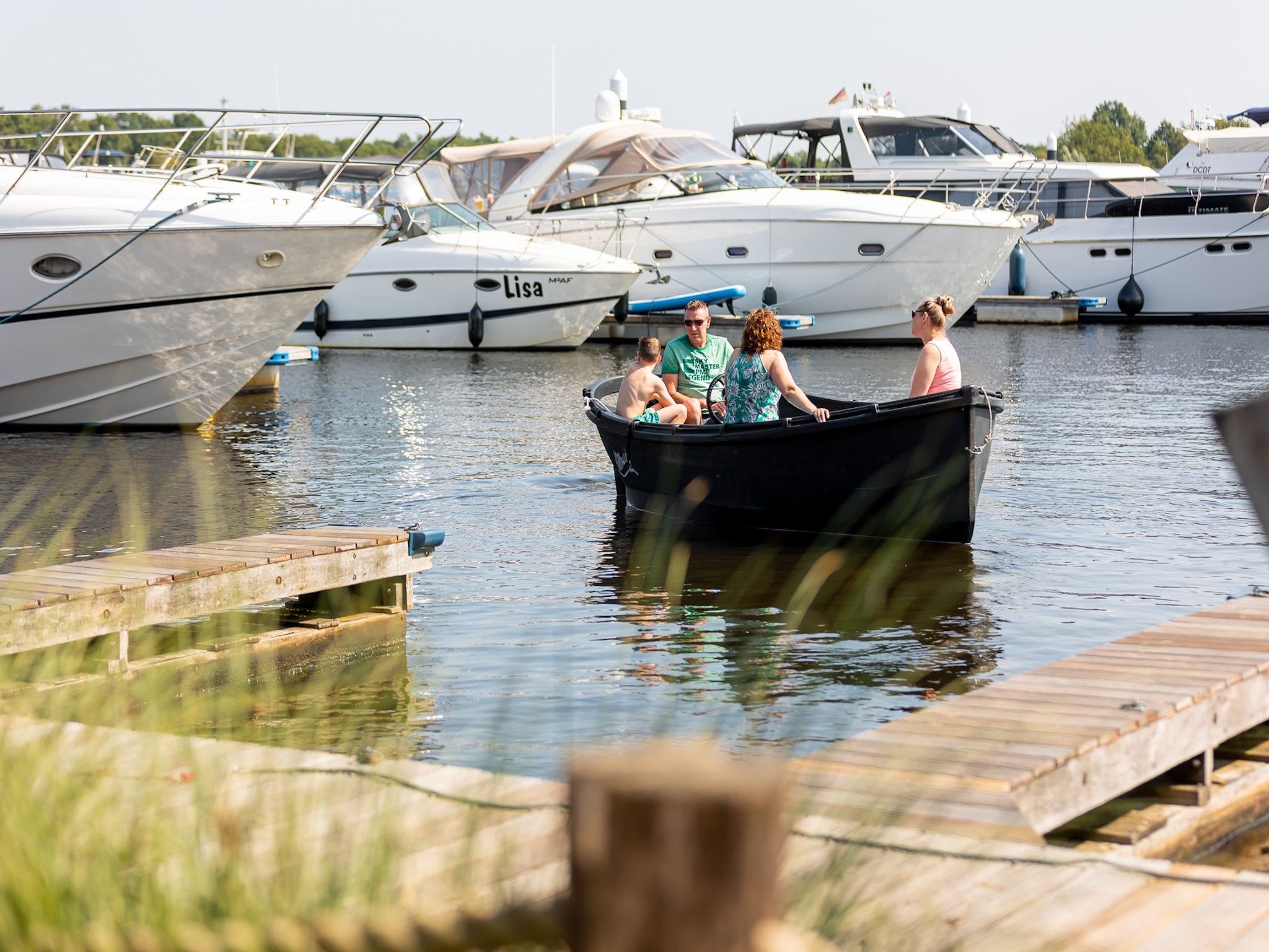 Parkfaciliteiten bij Vakantiepark Leukermeer 9 in Well