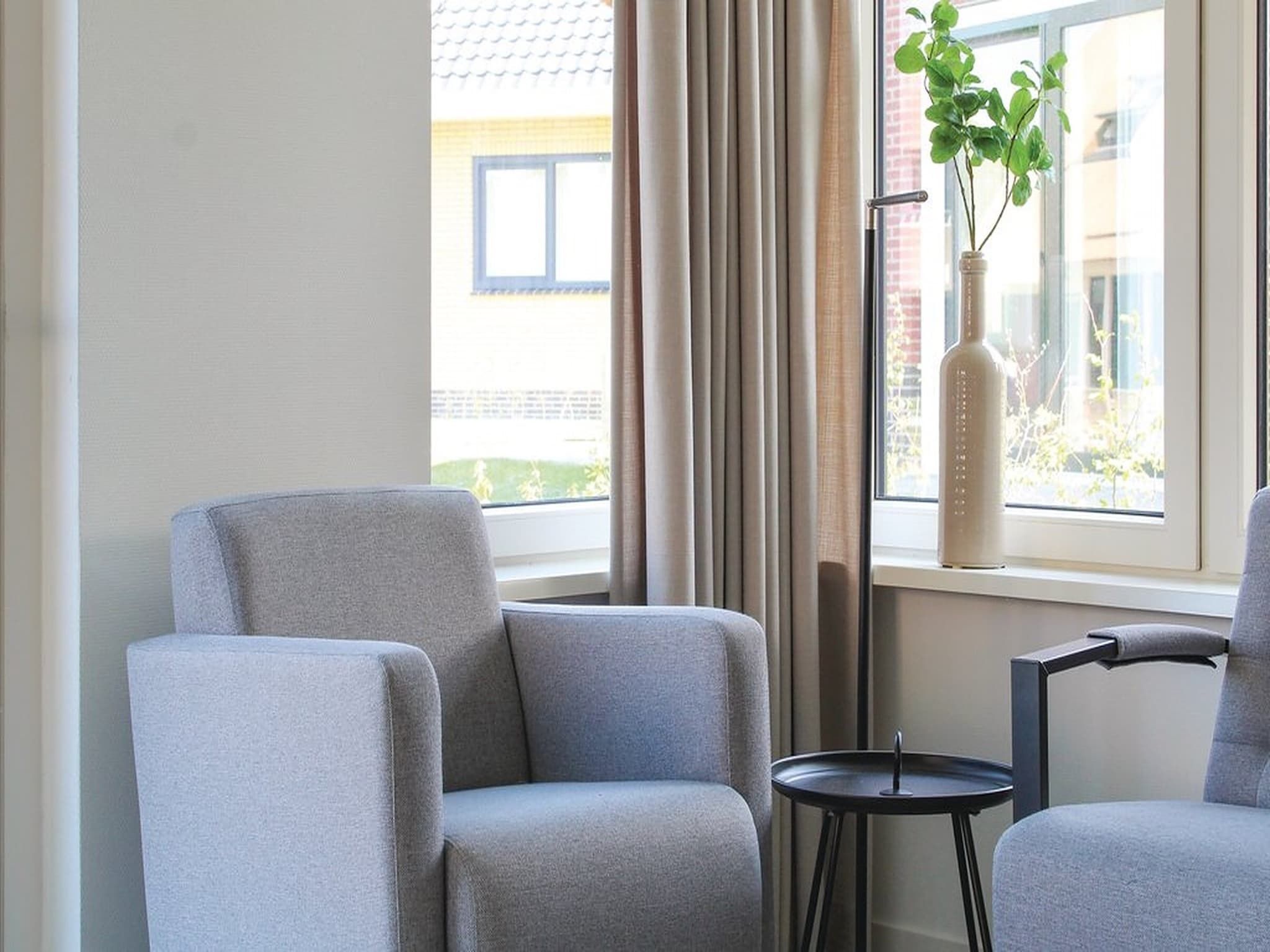 De woonkamer van Recreatiepark Idskenhuizen 5 in Idskenhuizen