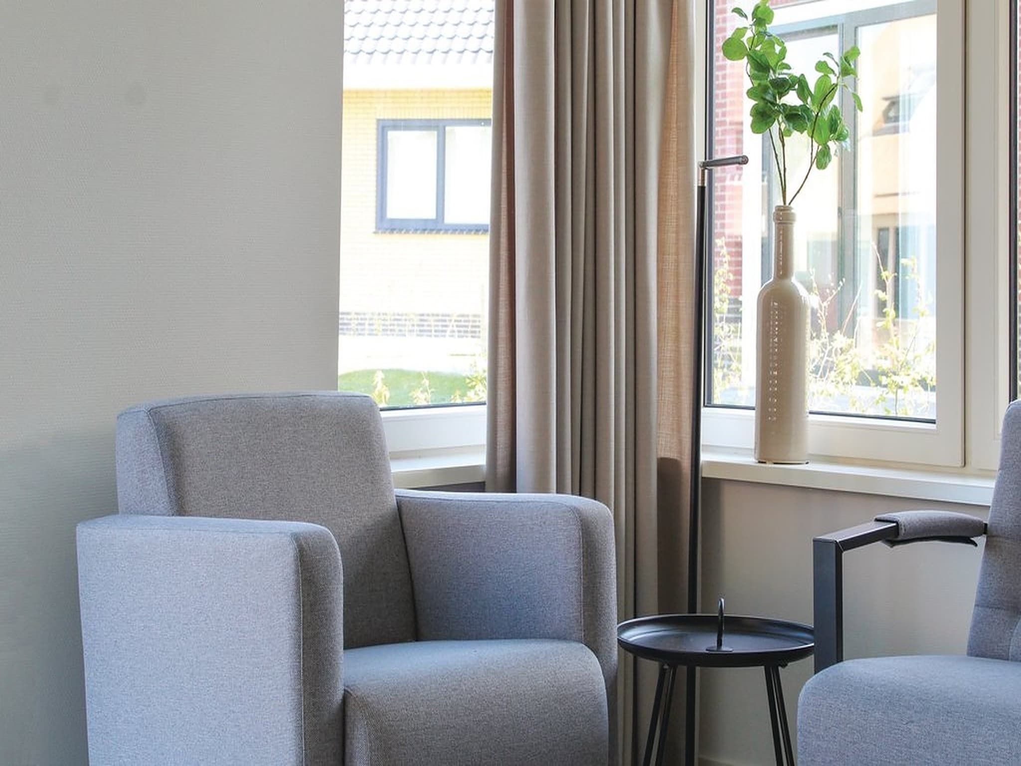 De woonkamer van Recreatiepark Idskenhuizen 7 in Idskenhuizen