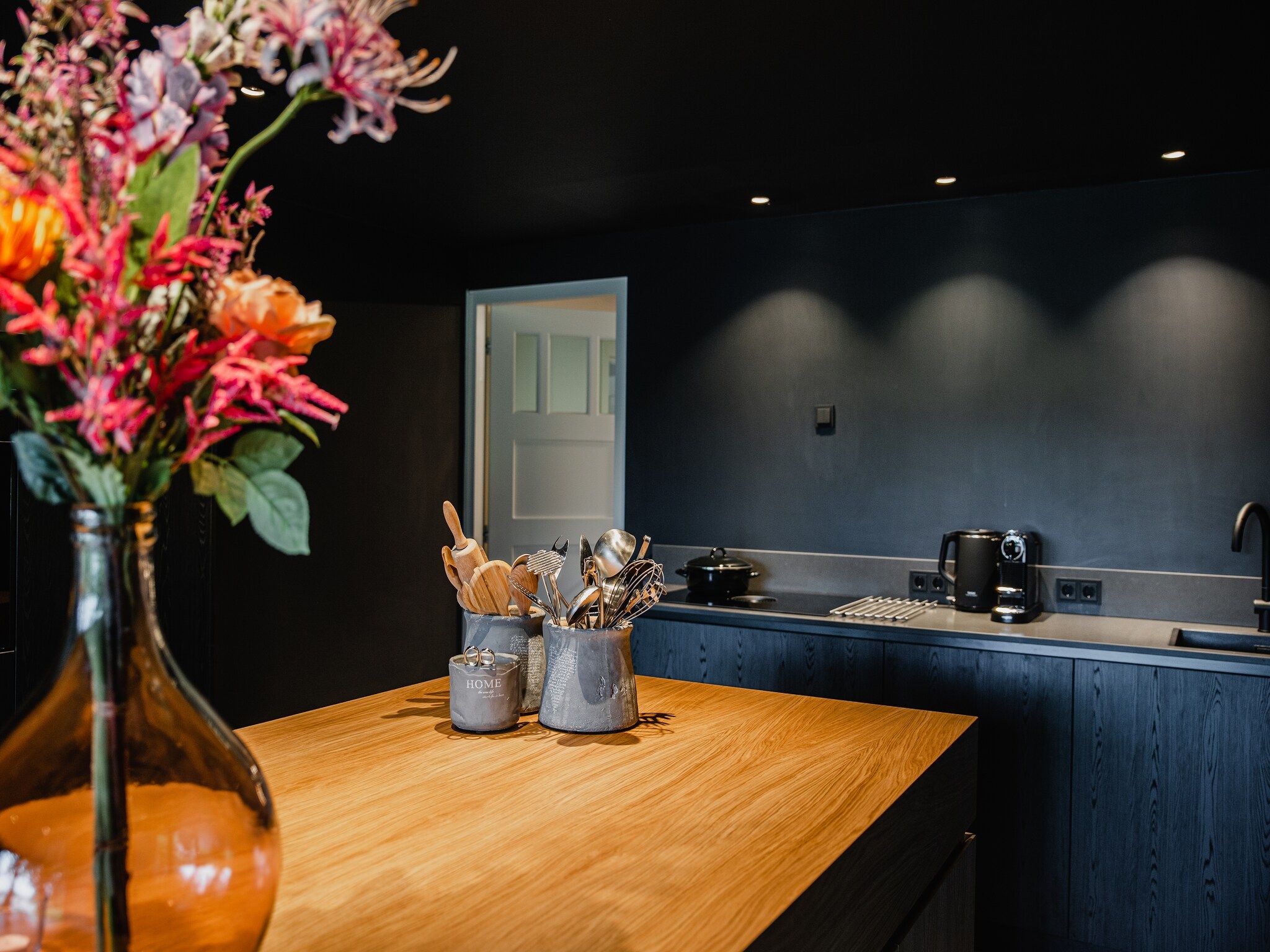 De keuken van Dorpswoning De Volbloed in Leende