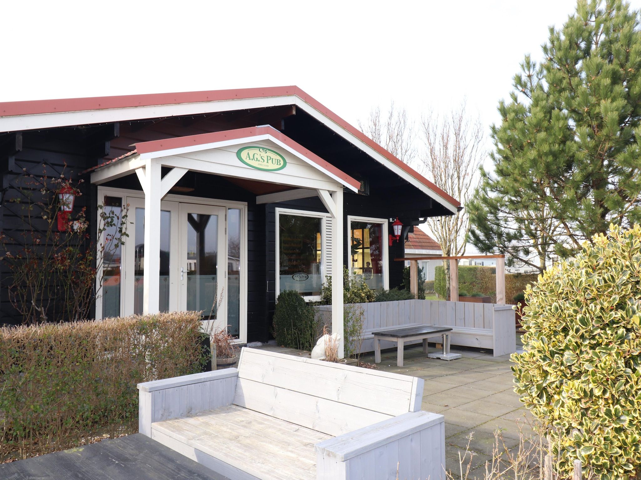 Parkfaciliteiten bij Golfvilla 40 Comfort in Hollum